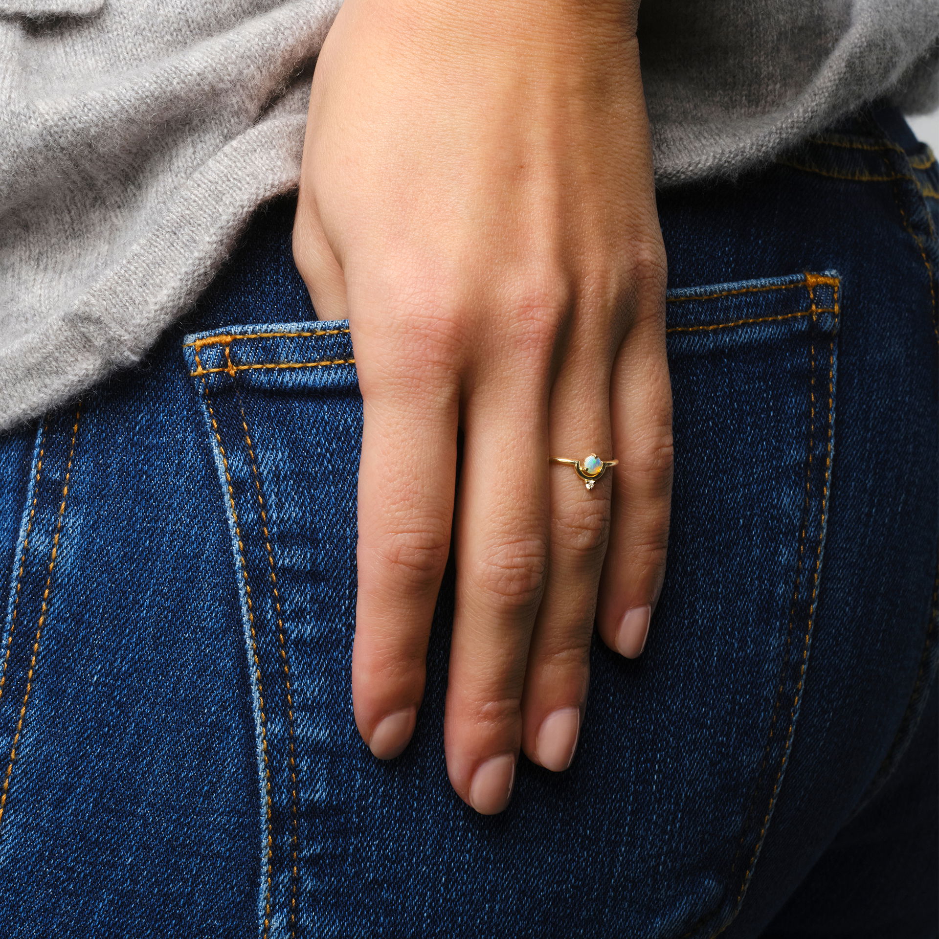Bague Cléo Opale