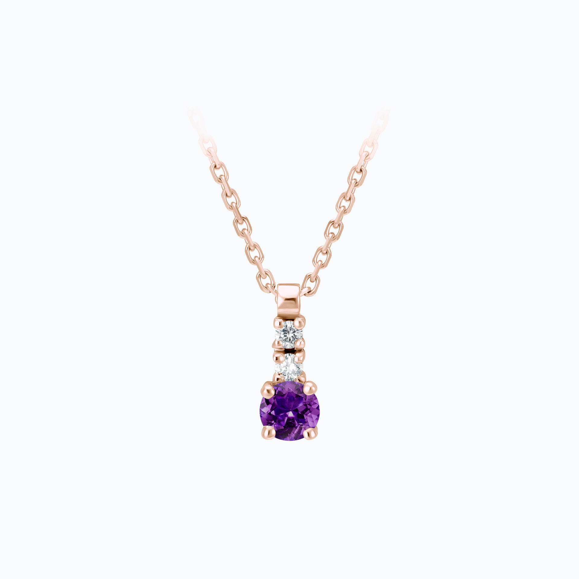 Collier Cosmos Améthyste