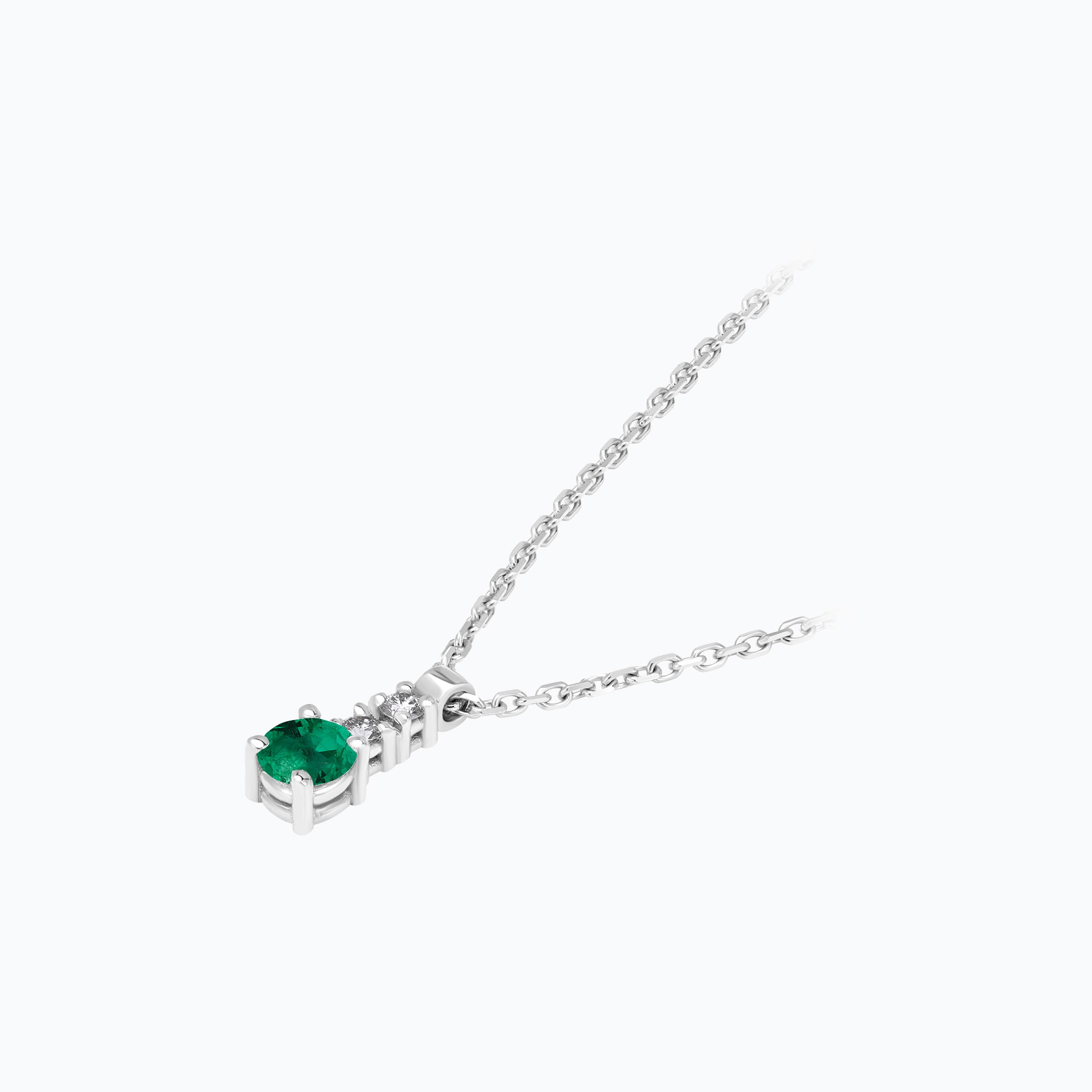 Collier Cosmos Émeraude
