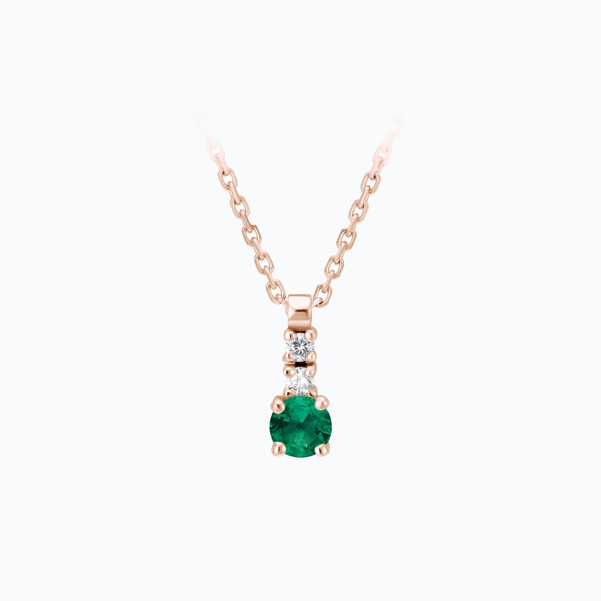 Collier Cosmos Émeraude