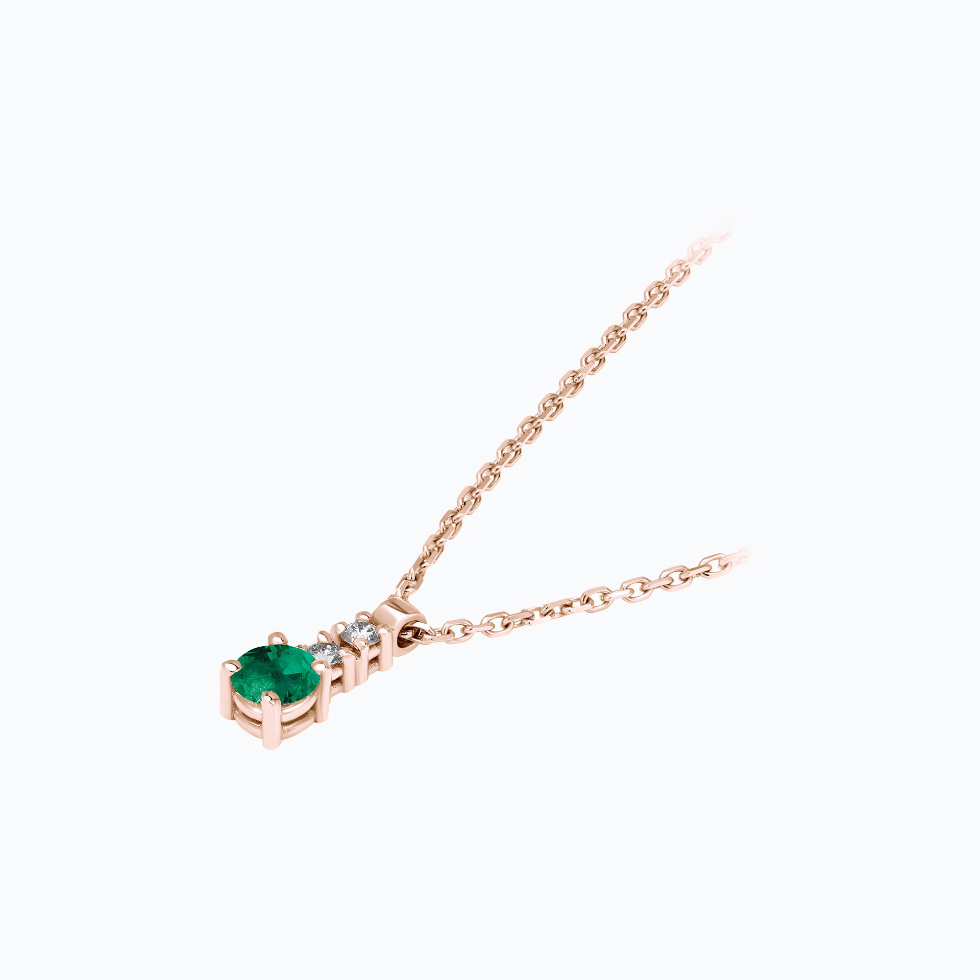 Collier Cosmos Émeraude
