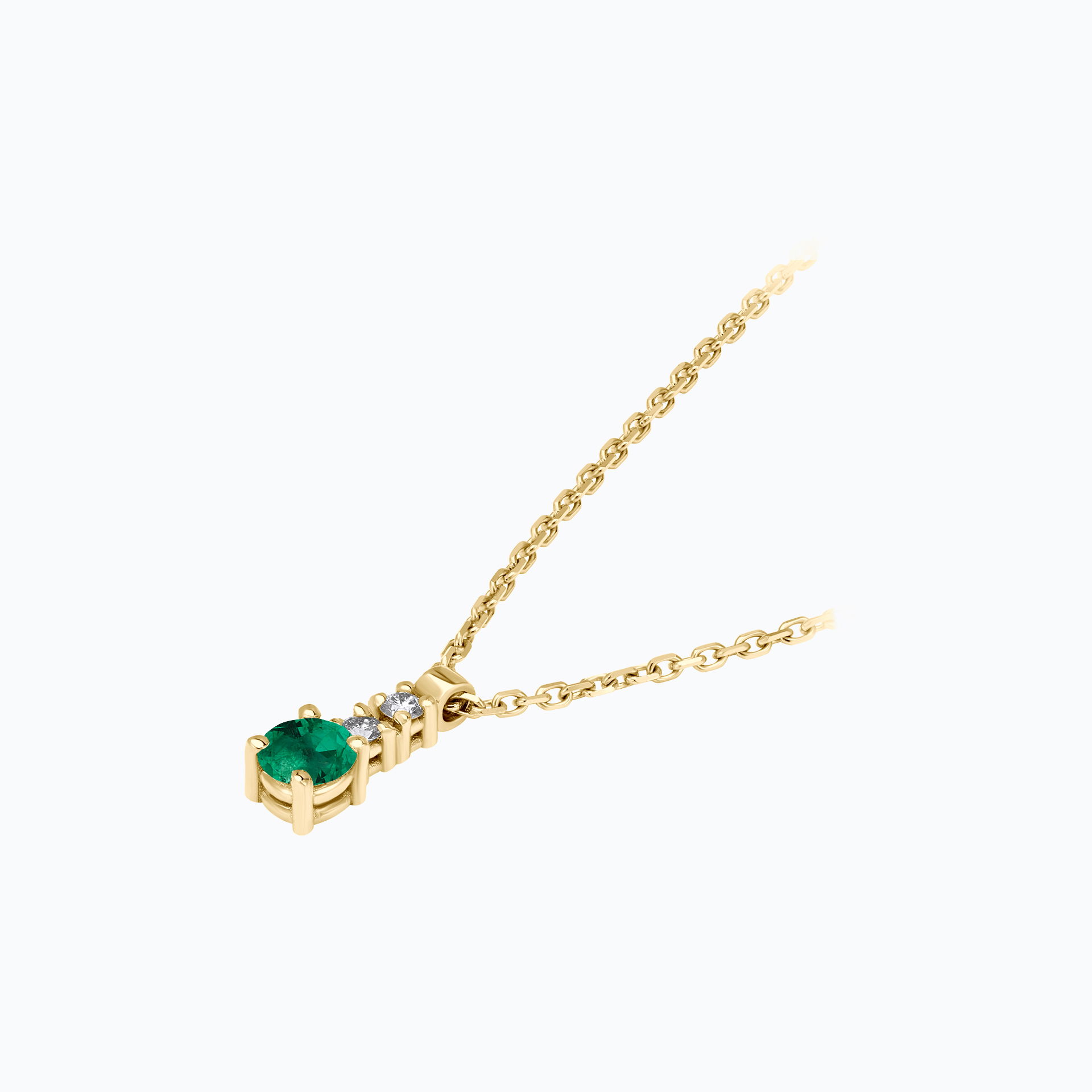 Collier Cosmos Émeraude