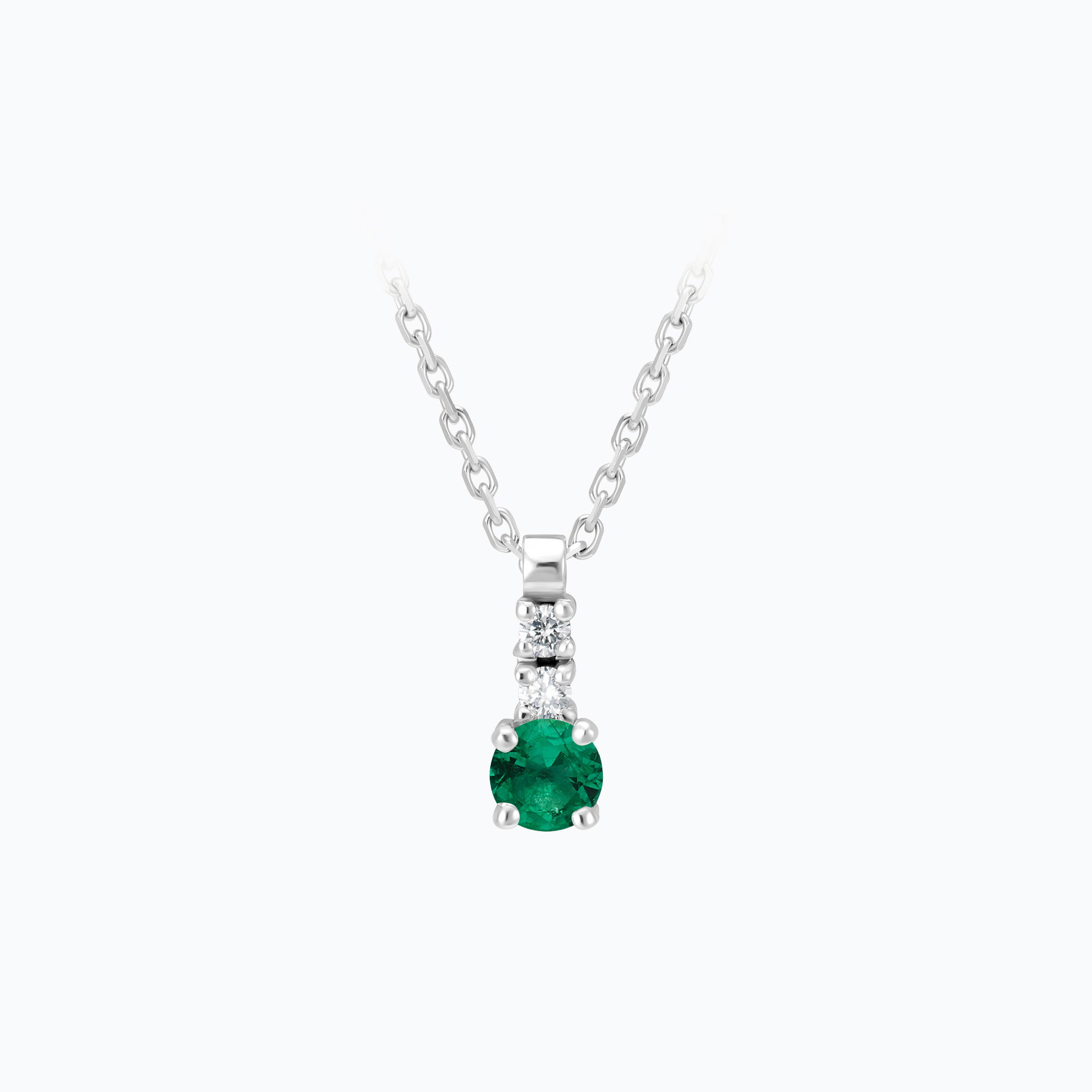 Collier Cosmos Émeraude