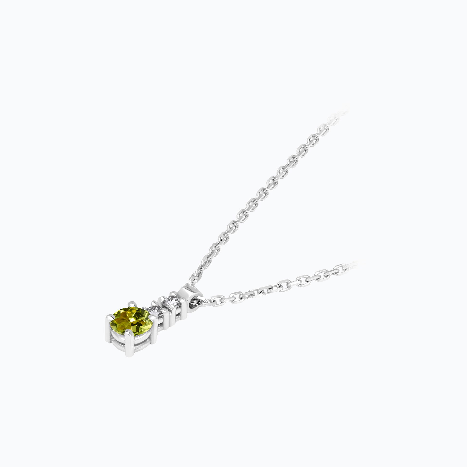 Collier Cosmos Péridot