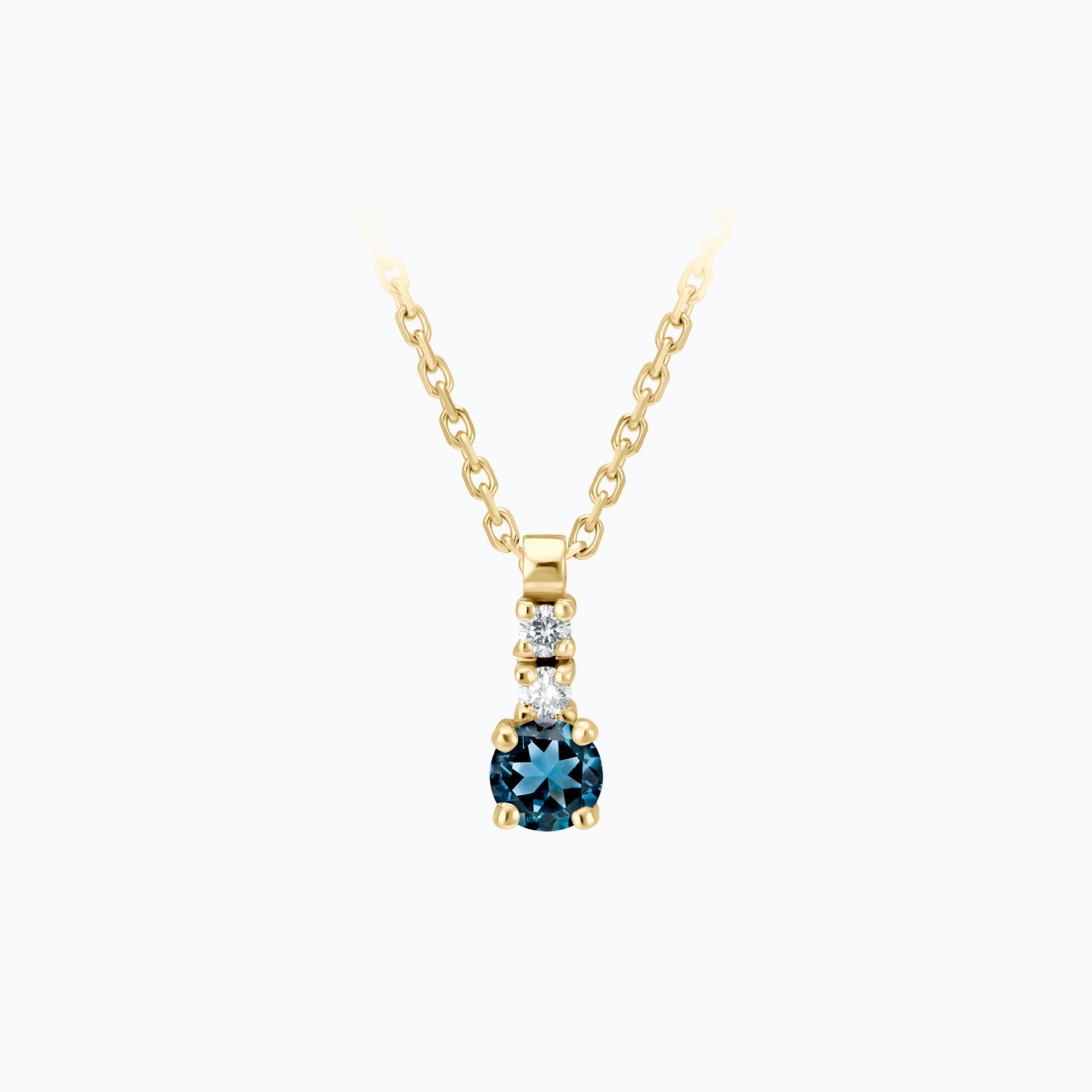Collier Cosmos Topaze