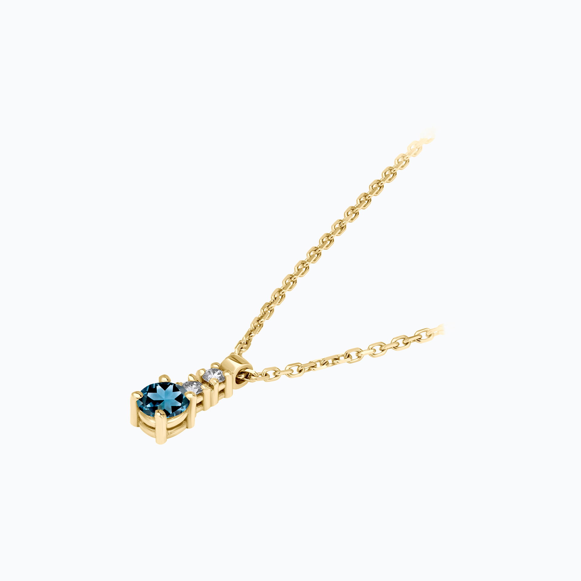 Collier Cosmos Topaze