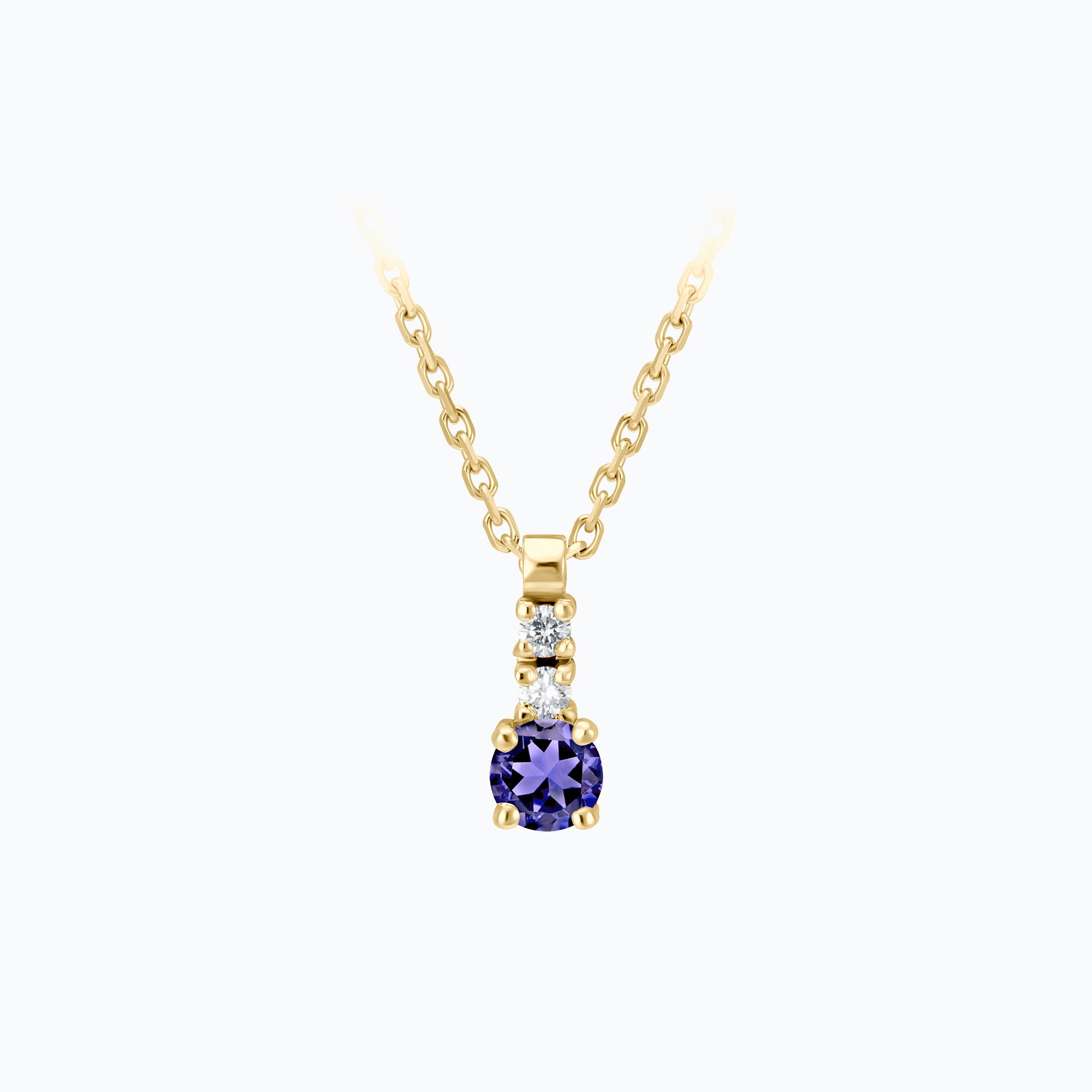 Collier Cosmos Tanzanite