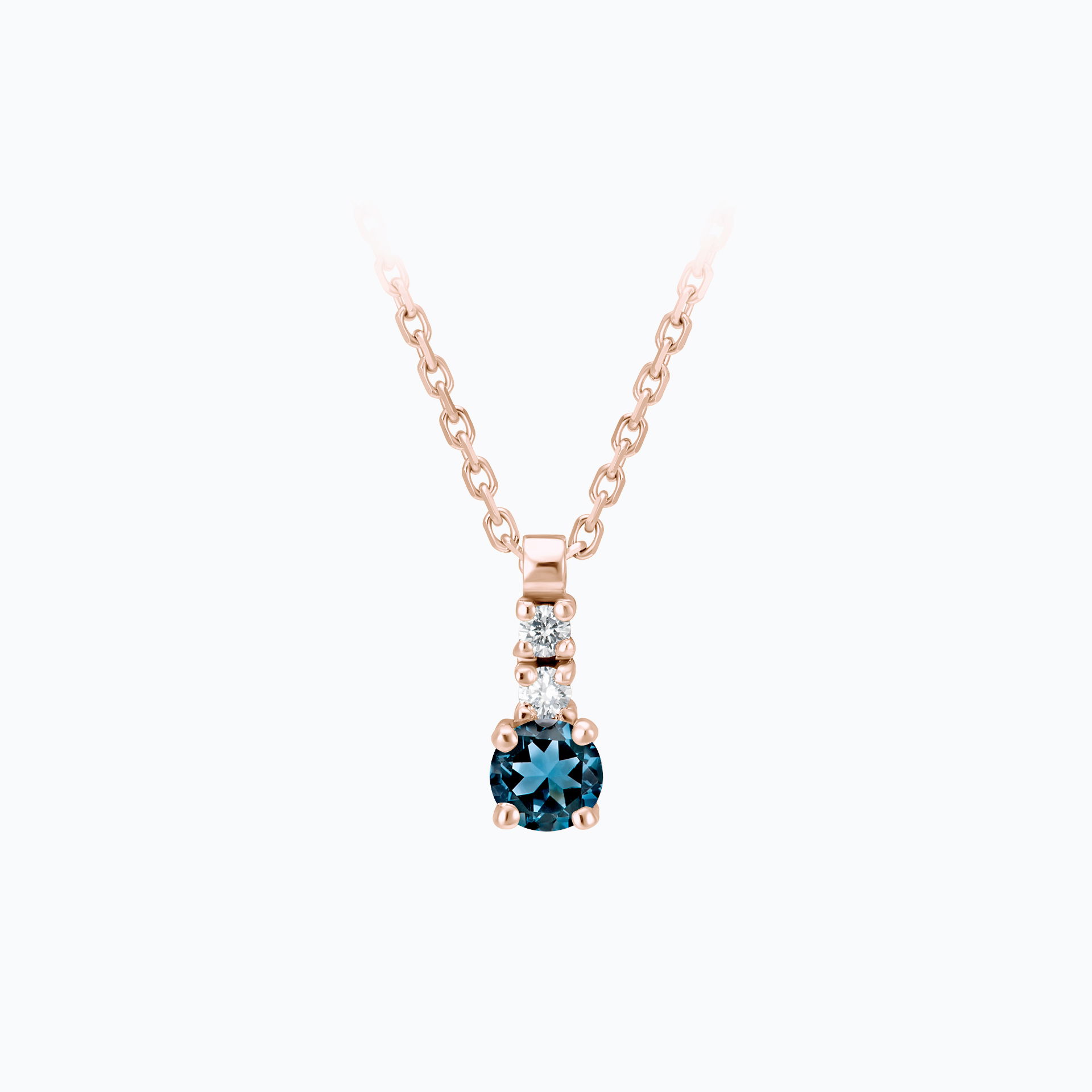 Collier Cosmos Topaze