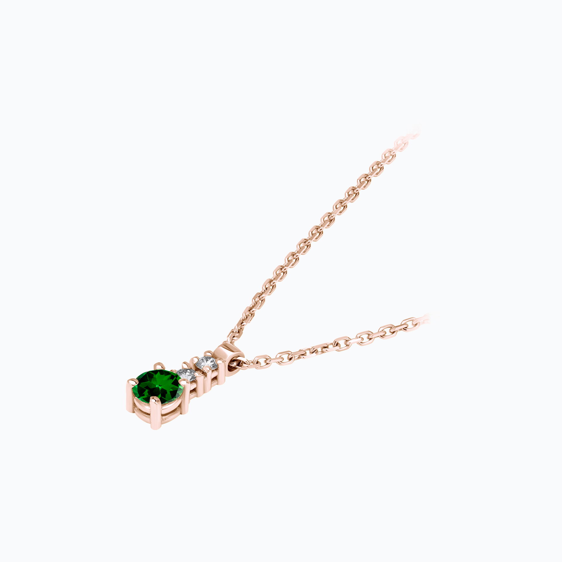 Collier Cosmos Tsavorite