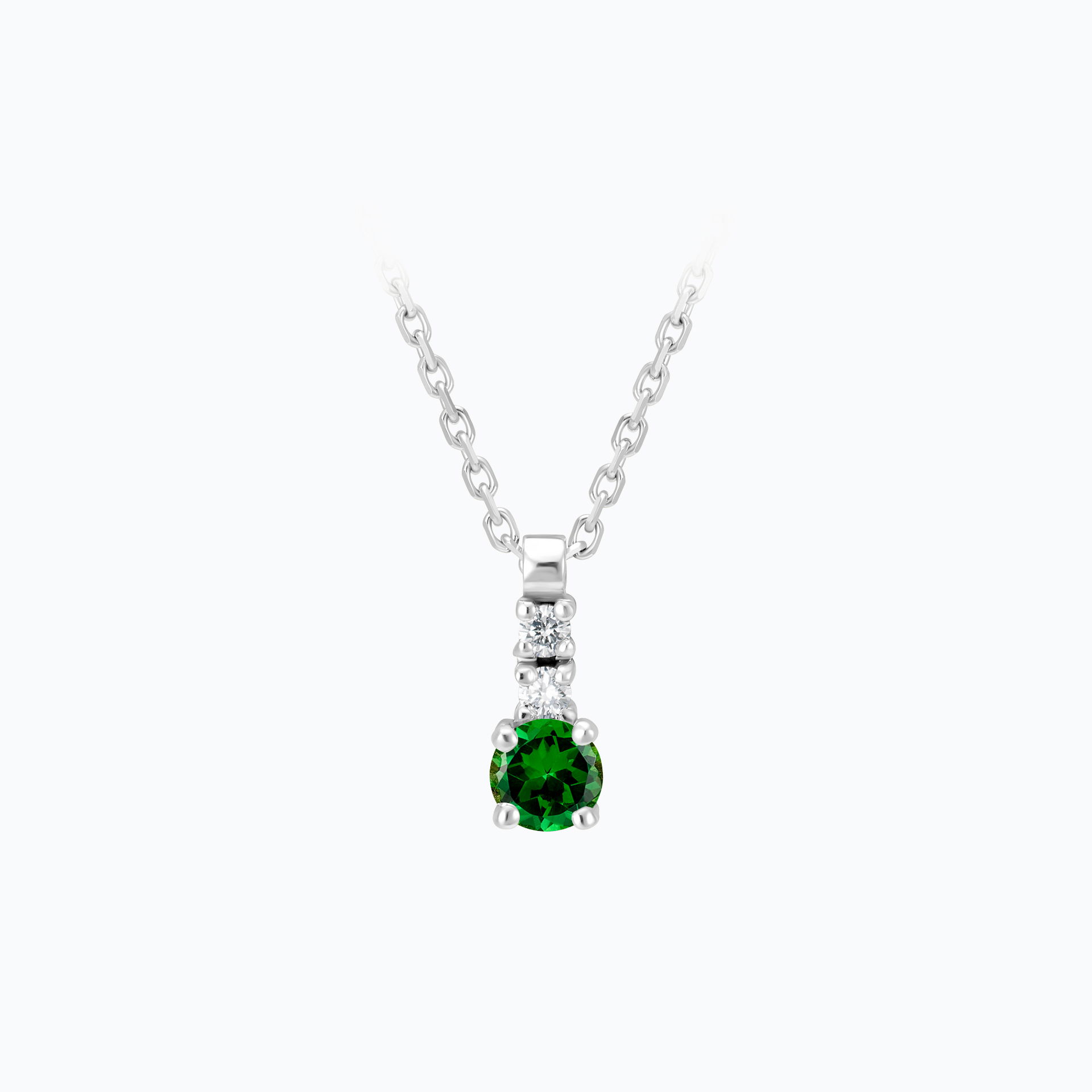 Collier Cosmos Tsavorite