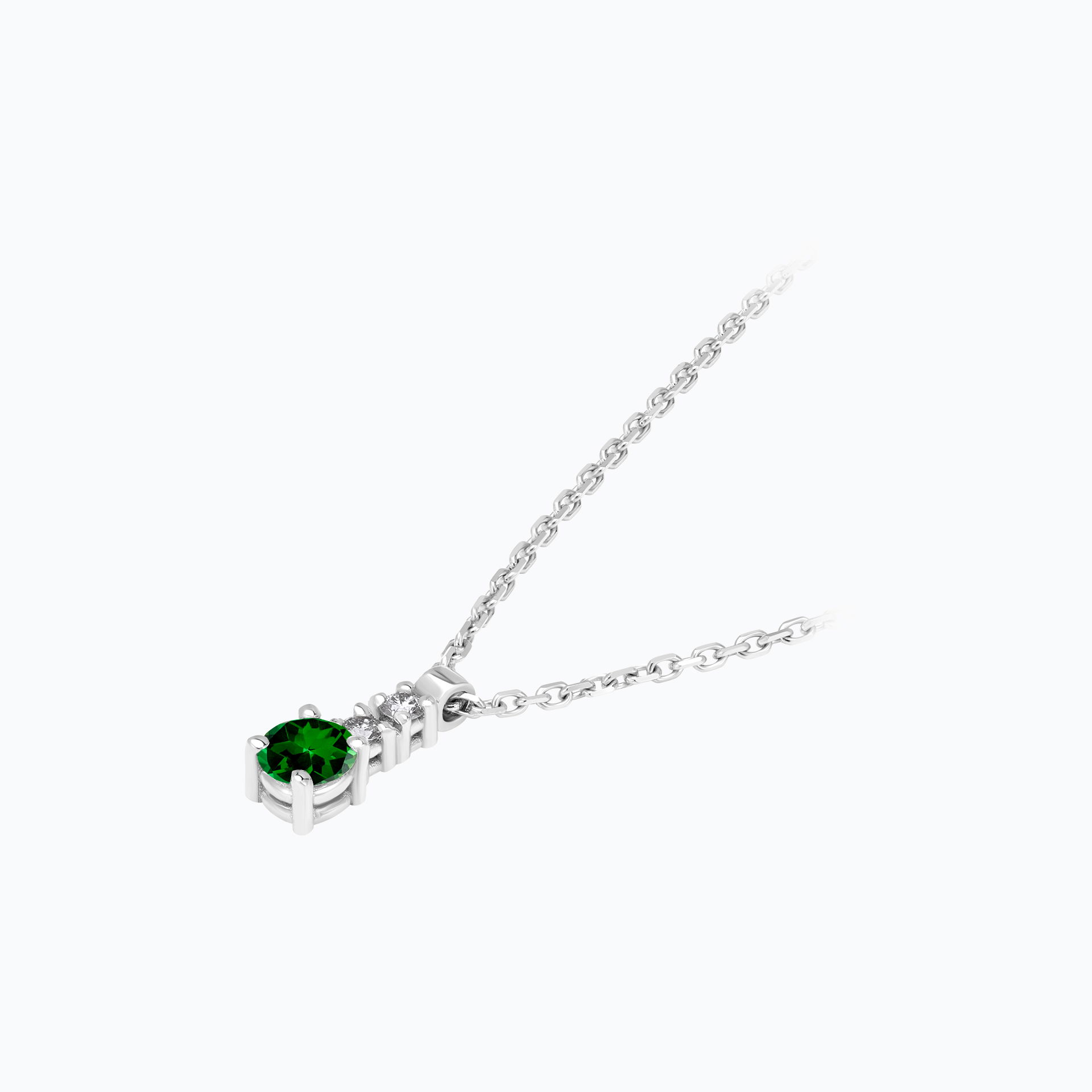 Collier Cosmos Tsavorite