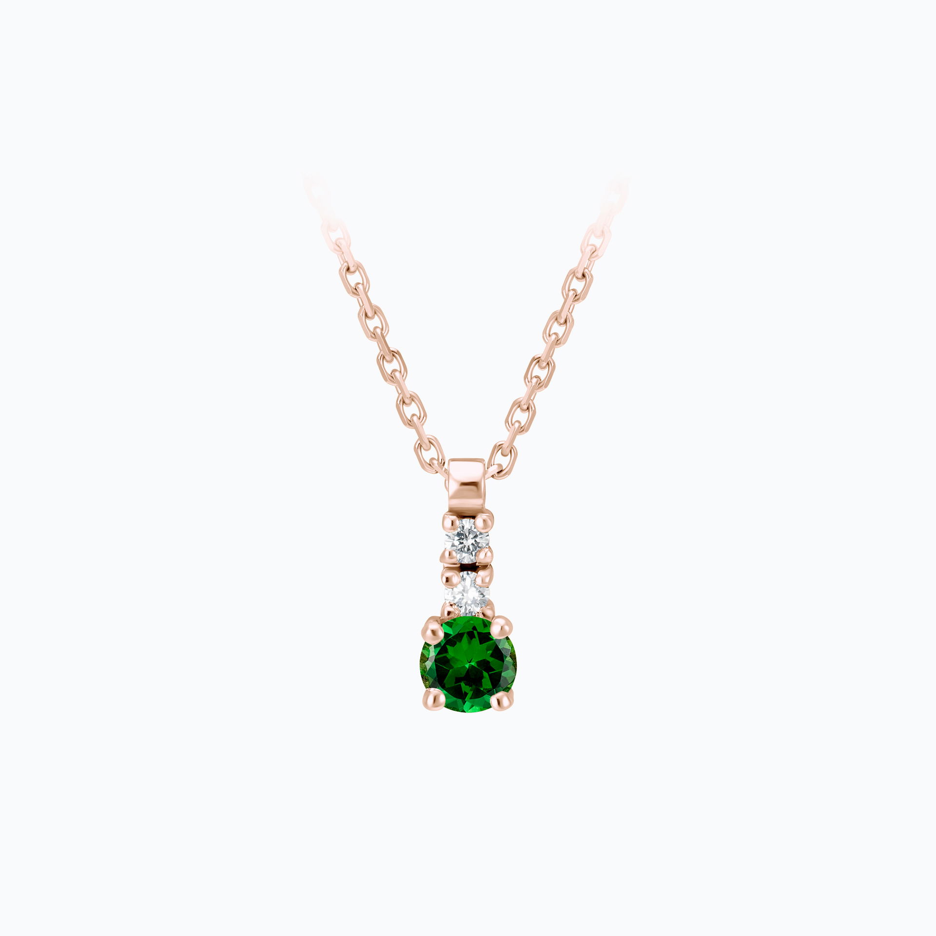 Collier Cosmos Tsavorite