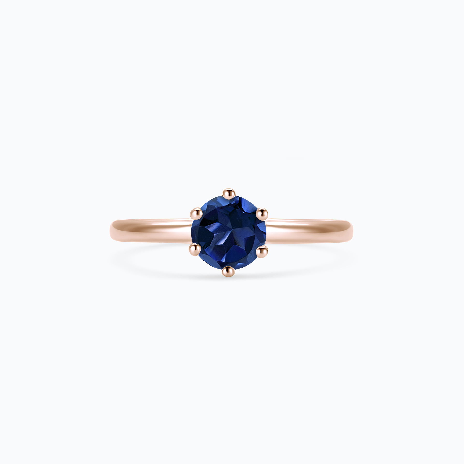 Solitaire Magnolia Saphir