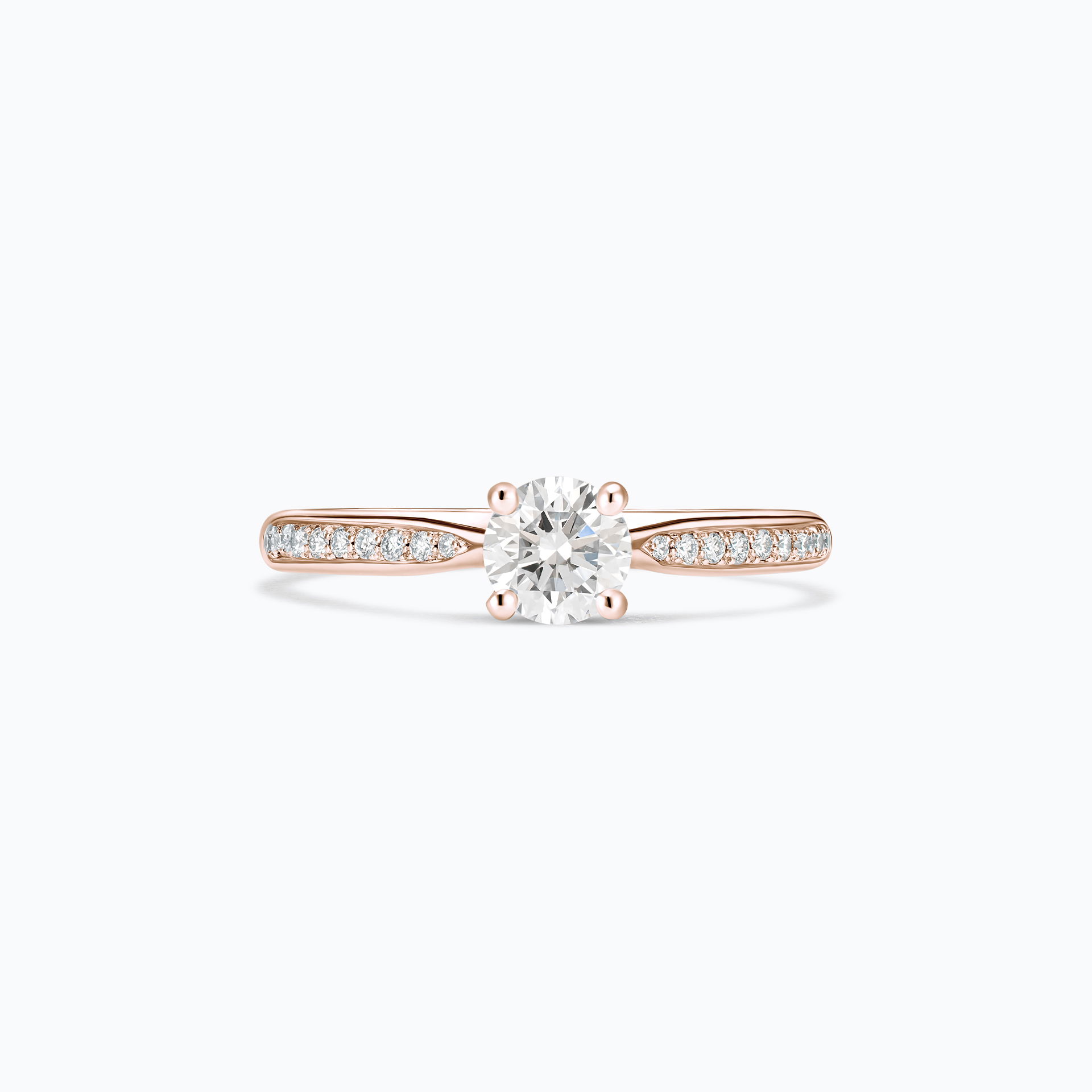Solitaire Pavé Luna Éclat