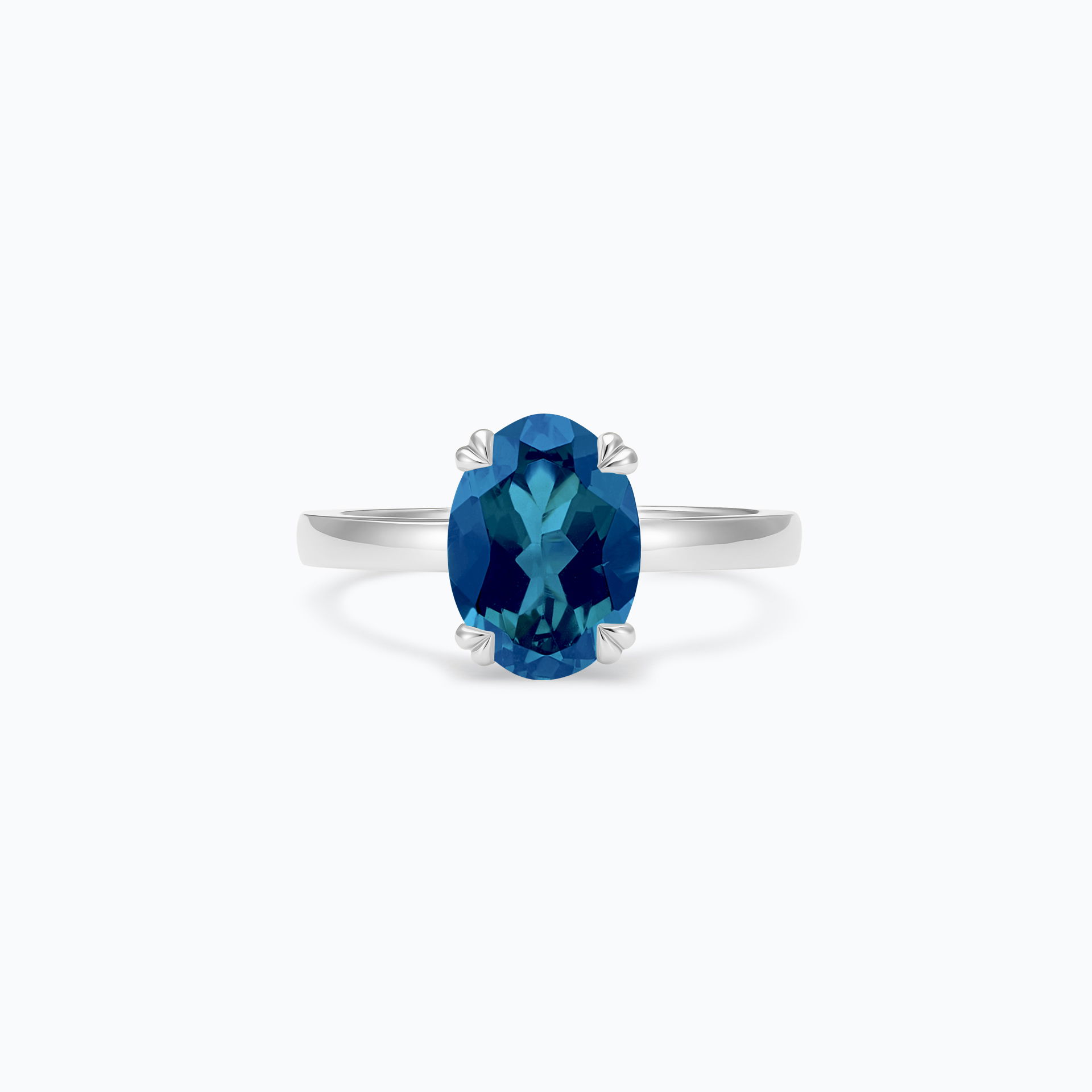 Solitaire Artemisia Topaze Blue London