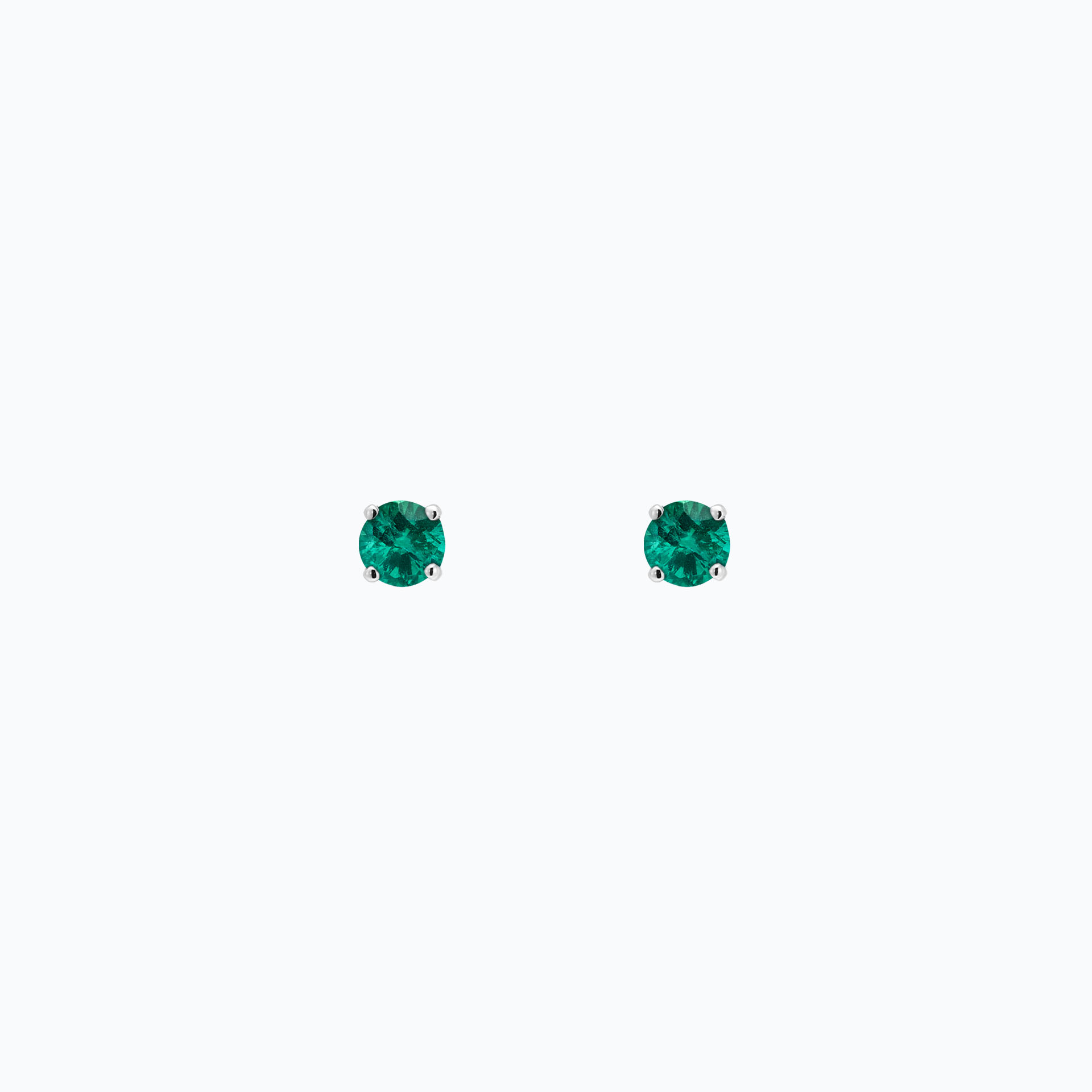 Boucles Alva Émeraude 3.5 mm
