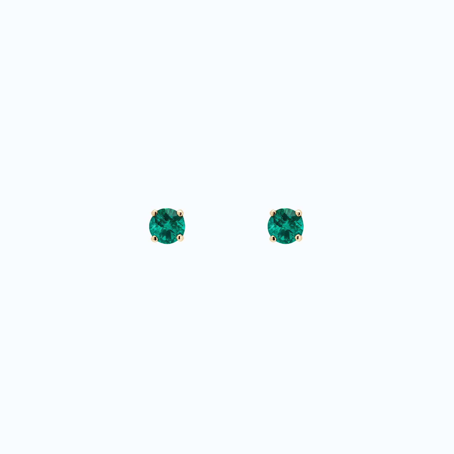 Boucles Alva Émeraude 3.5 mm
