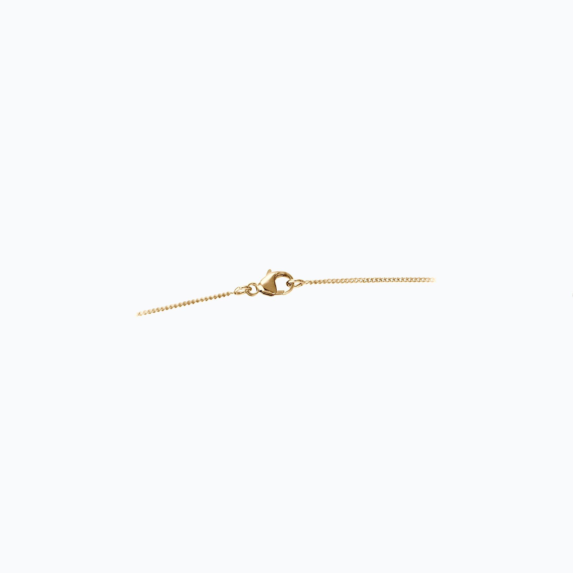 Chaine Gourmette Diamantée 1.00 mm 40 cm