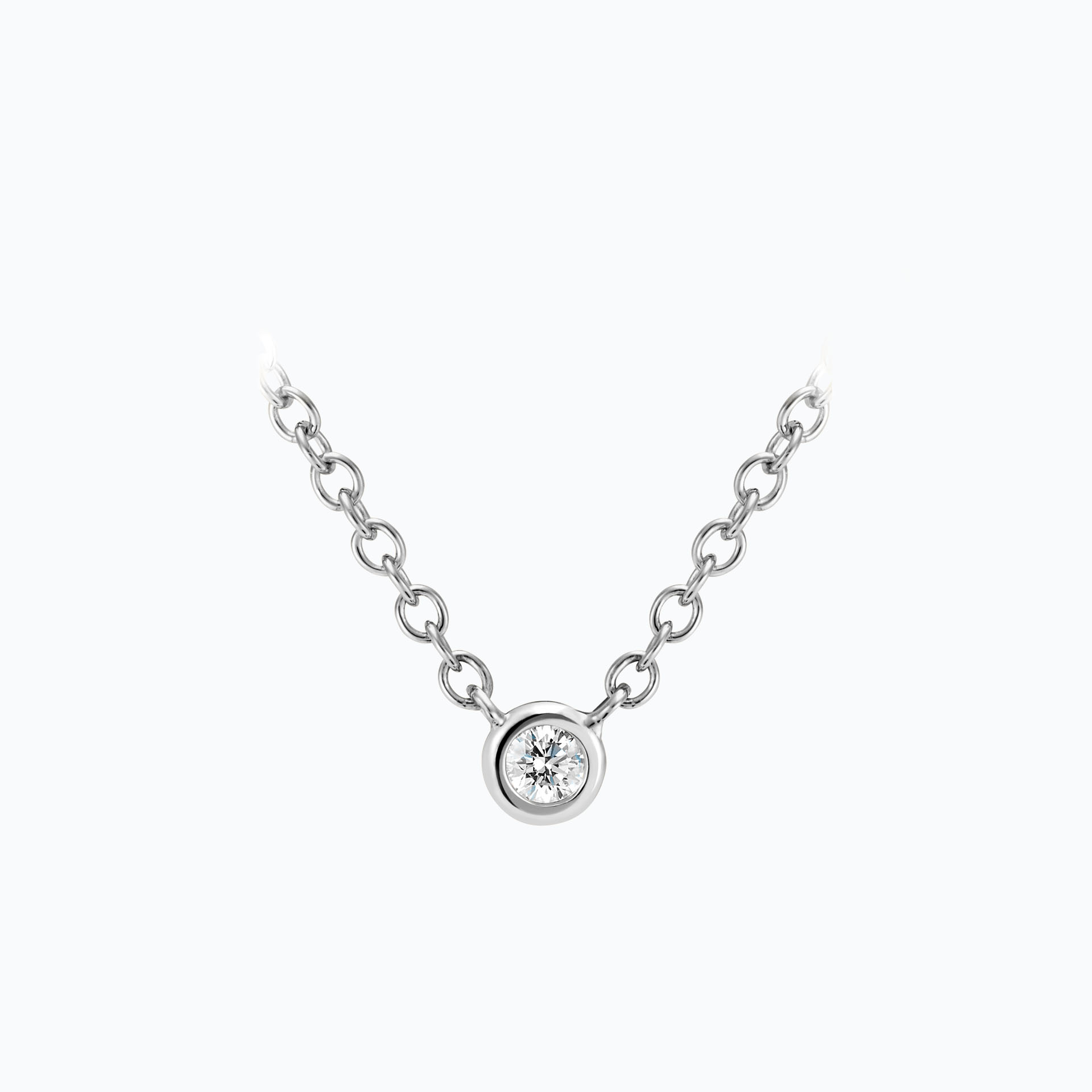 Collier Blossom Petite 1 Diamant