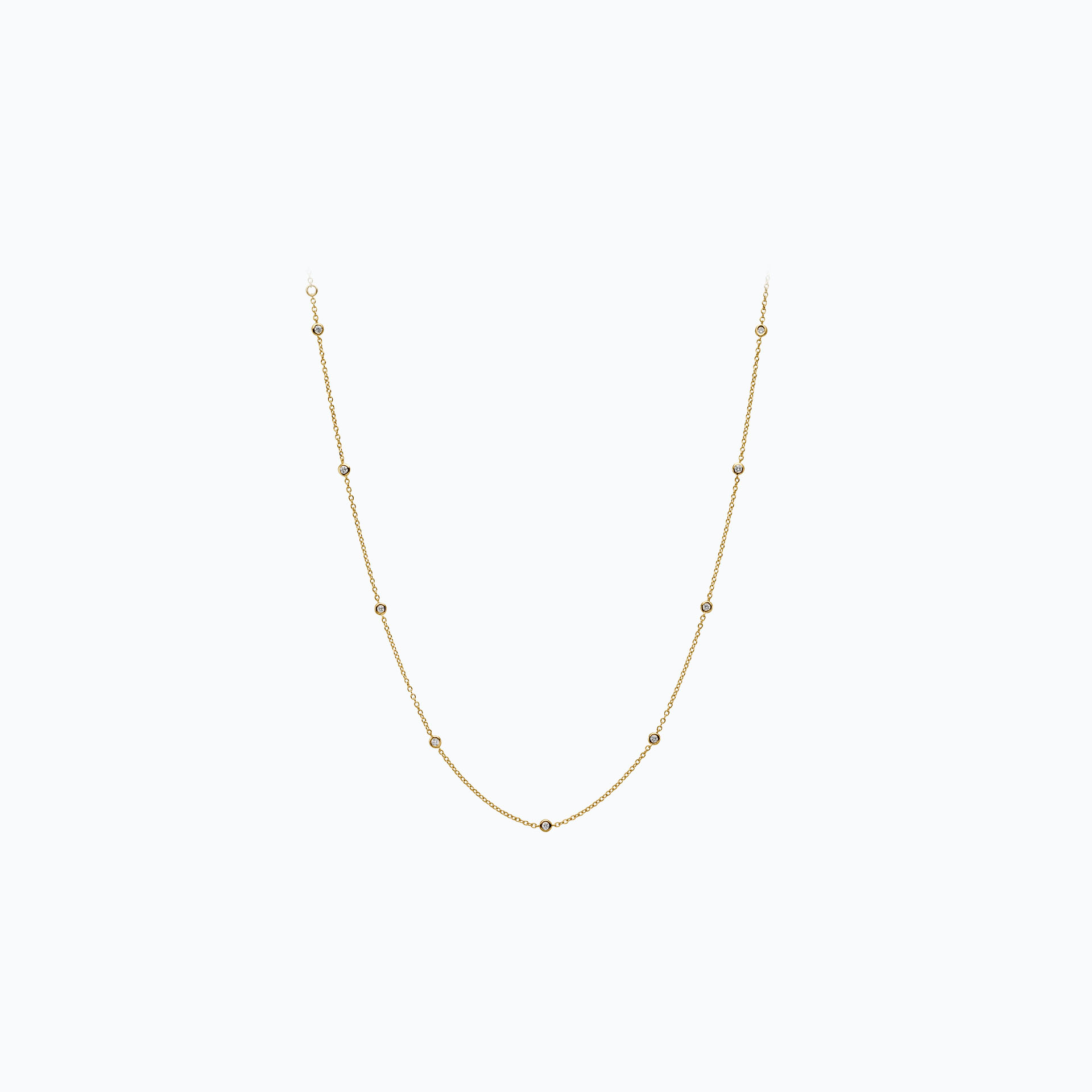 Collier Blossom 9 Diamants