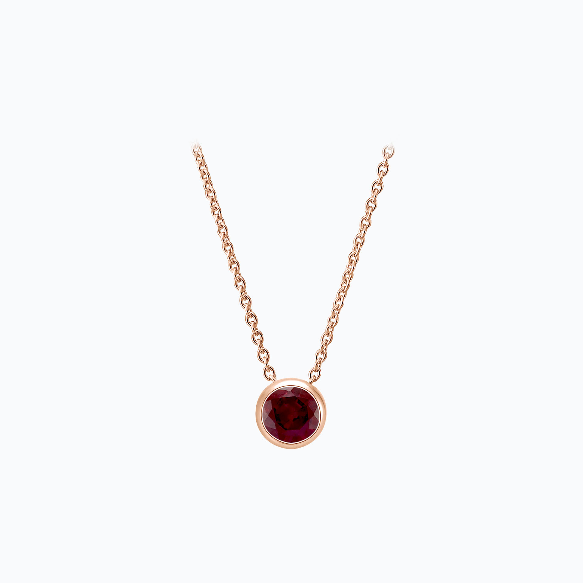 Collier Harmony Rubis 3.5 mm