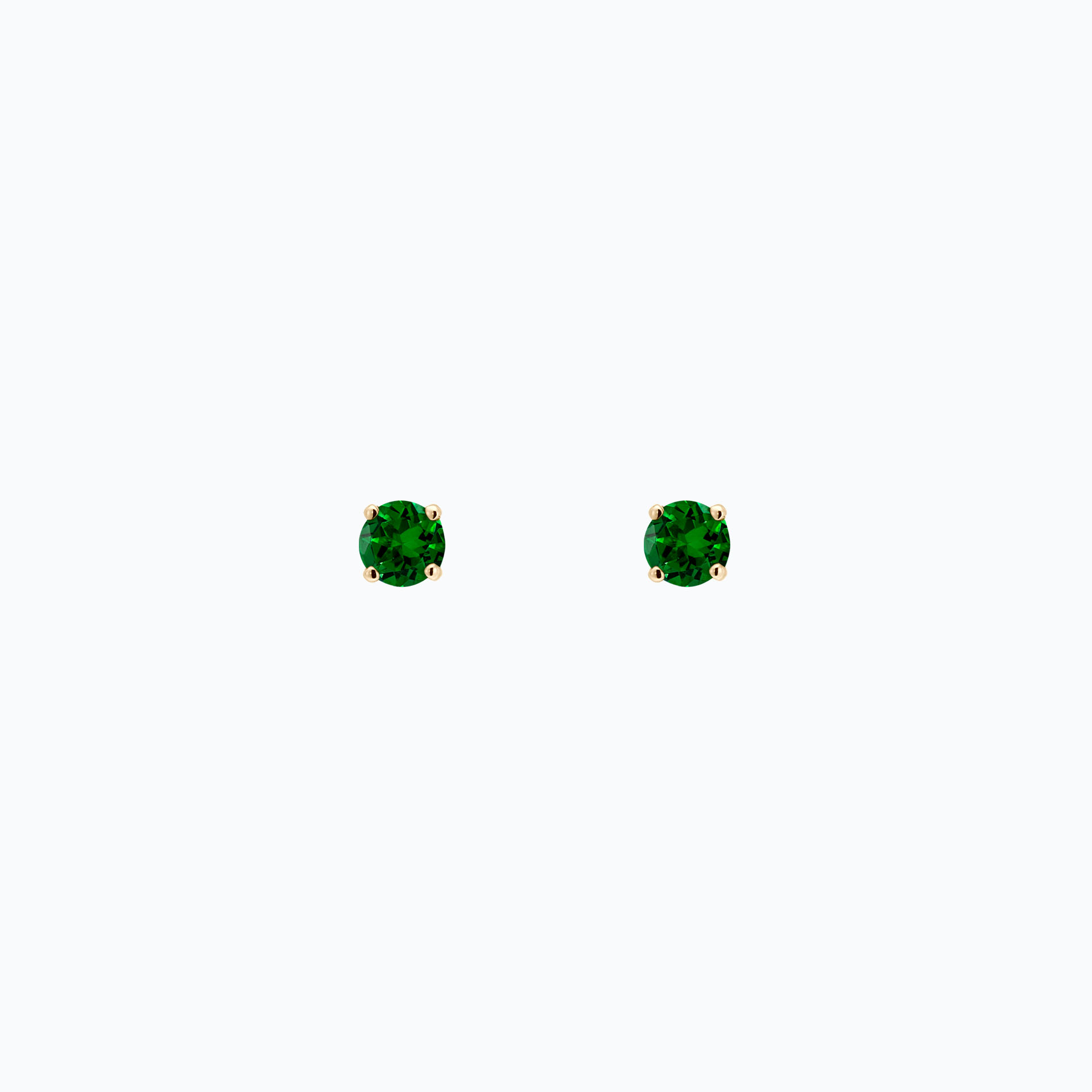 Boucles Alva Tsavorite 3.5 mm