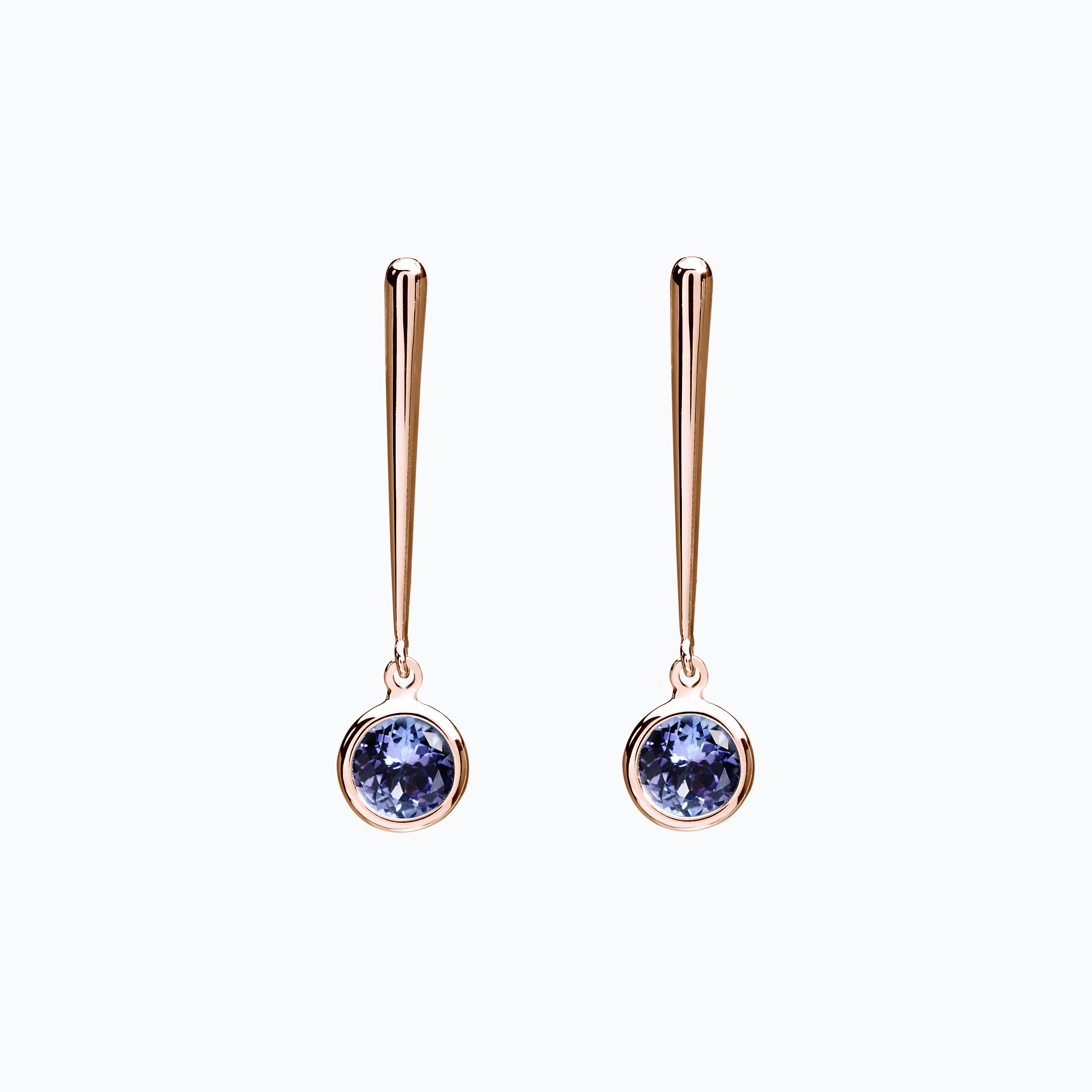 Pendants Nymphéa Tanzanite