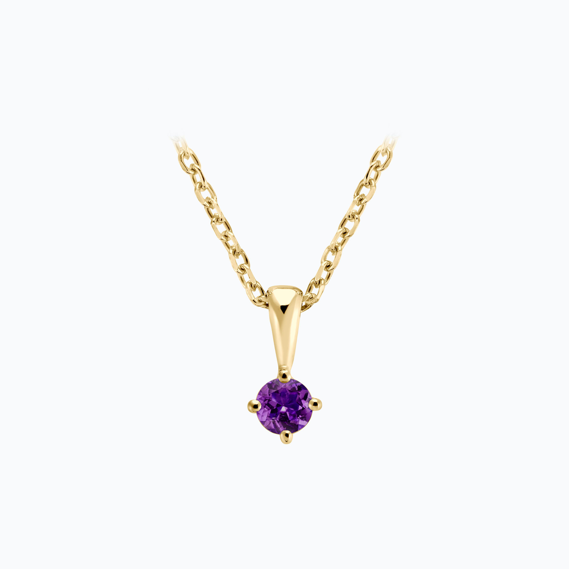 Pendentif Alva Améthyste 3.5 mm