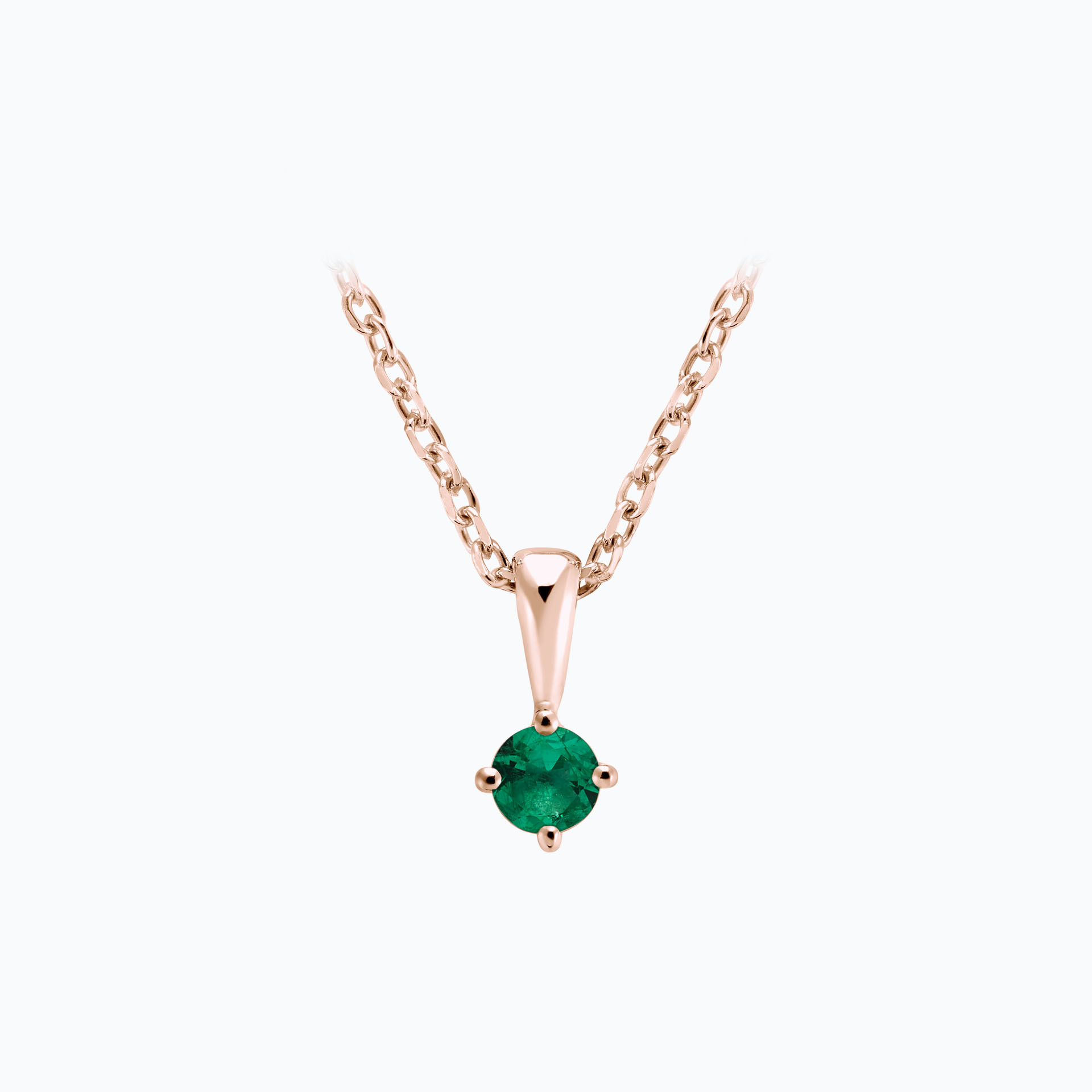 Pendentif Alva Émeraude 3.5 mm