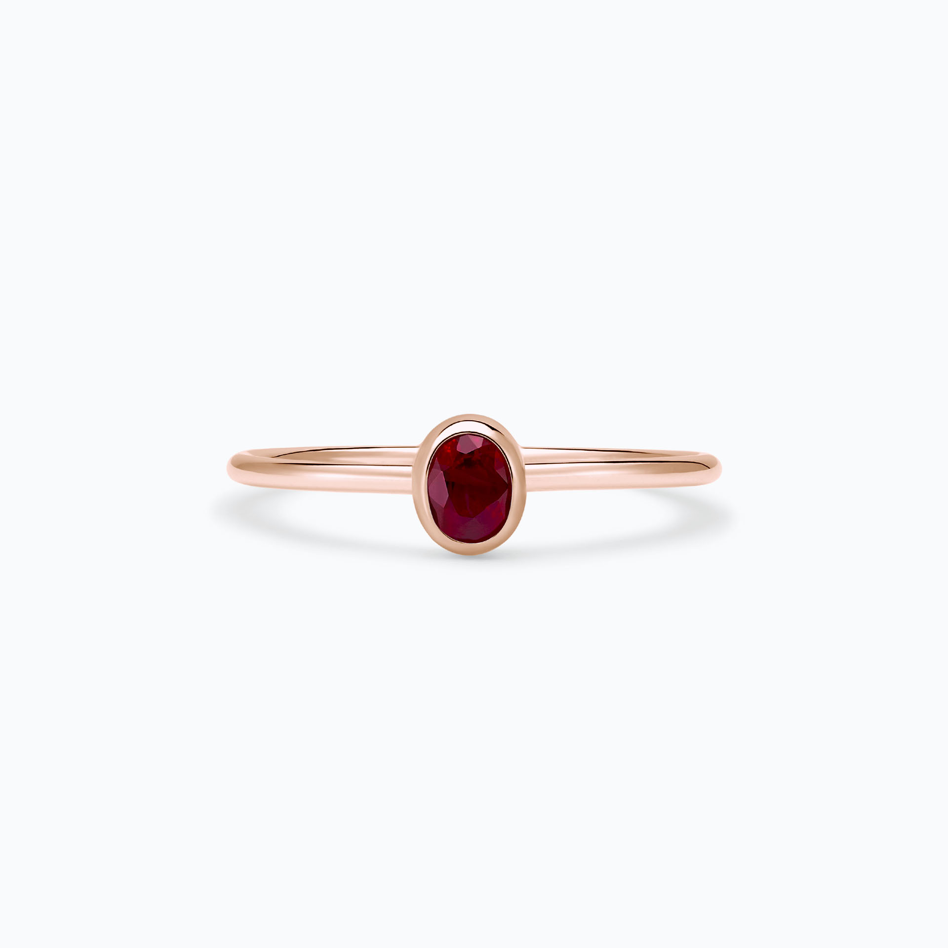 Solitaire Allure Rubis