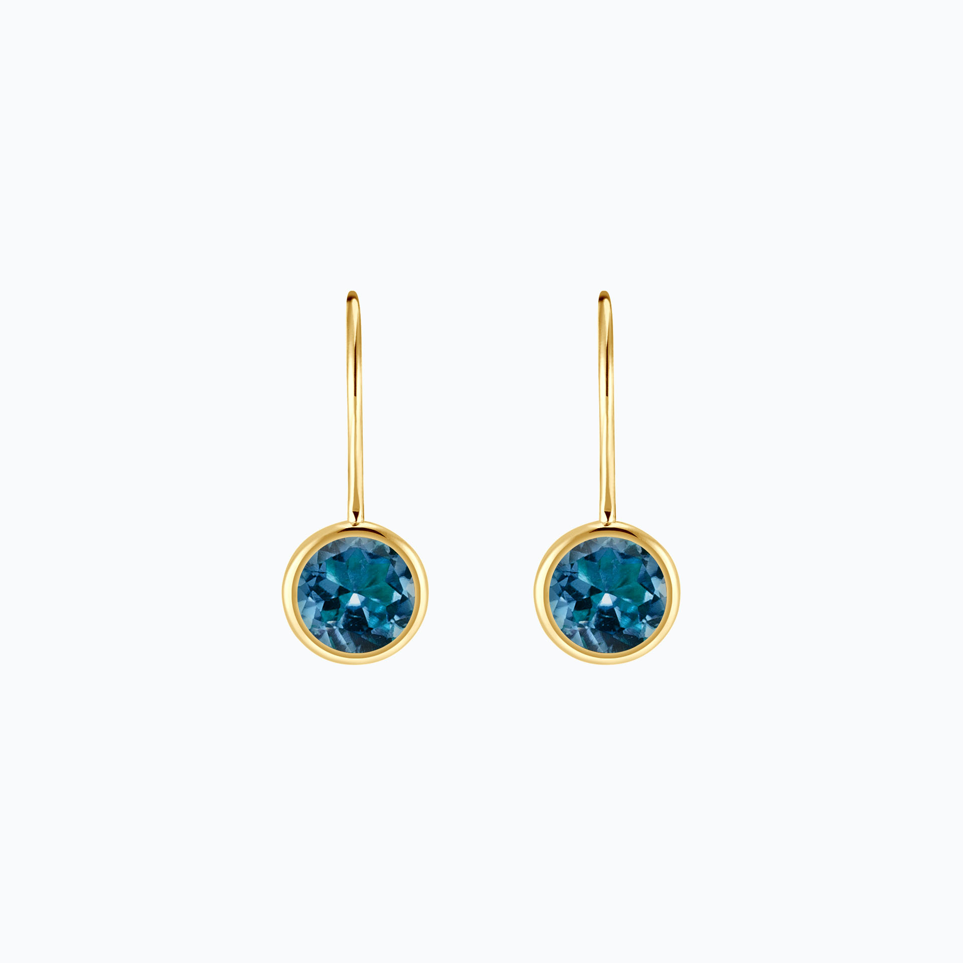 Dormeuses Nymphéa Topaze Blue London