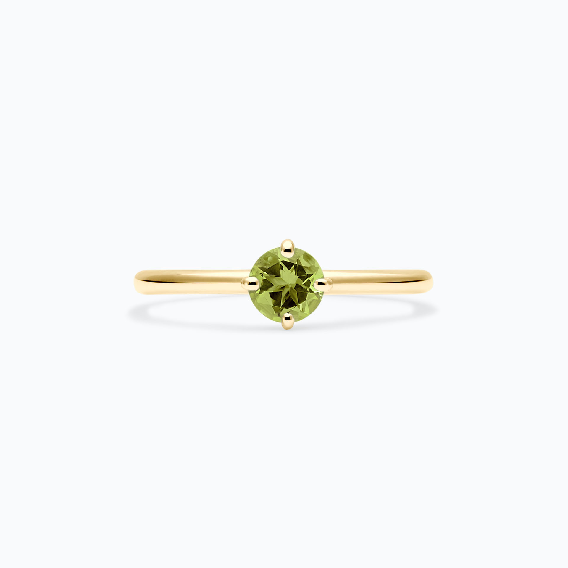 Solitaire Alva Péridot 4.5 mm