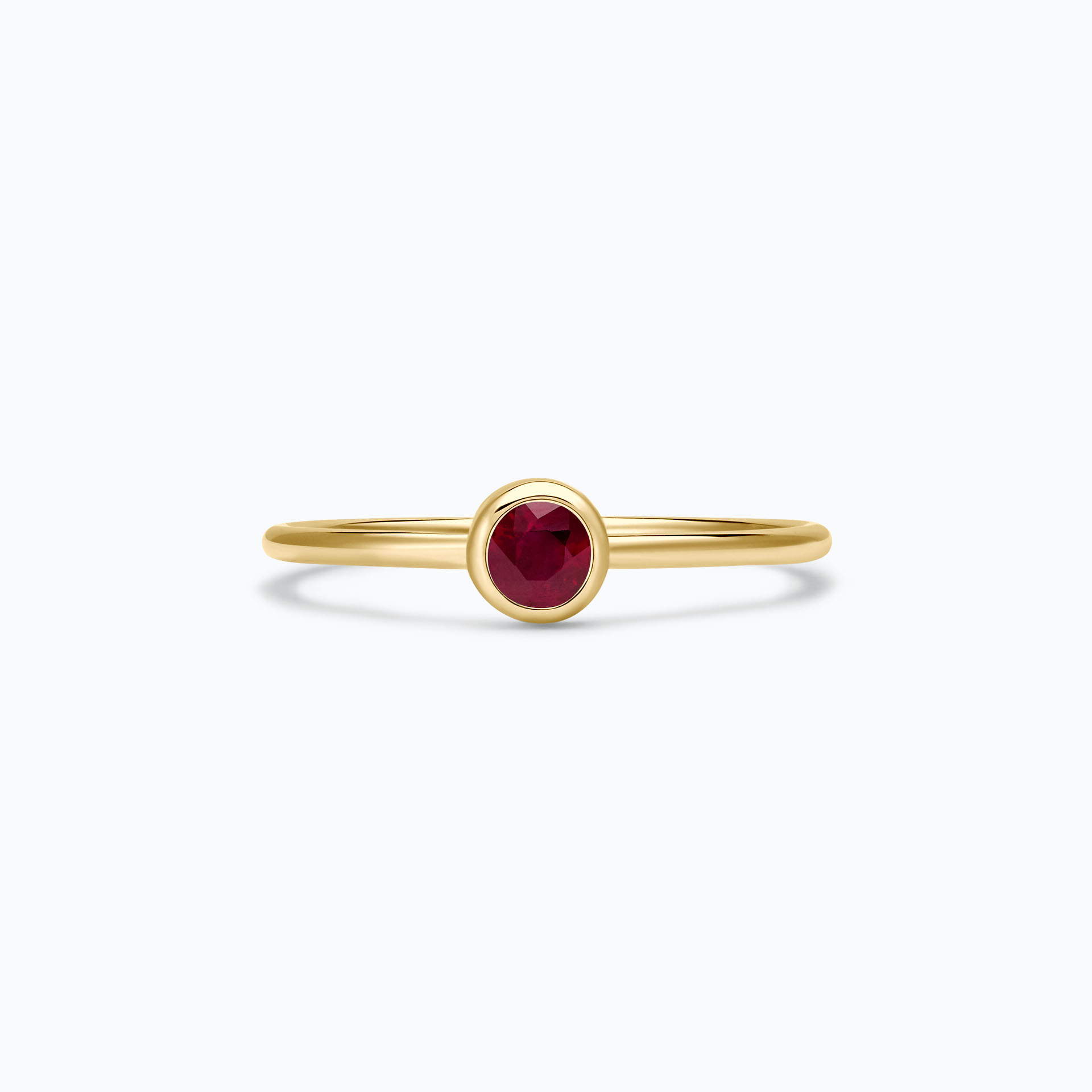 Solitaire Harmony Rubis 3.5 mm
