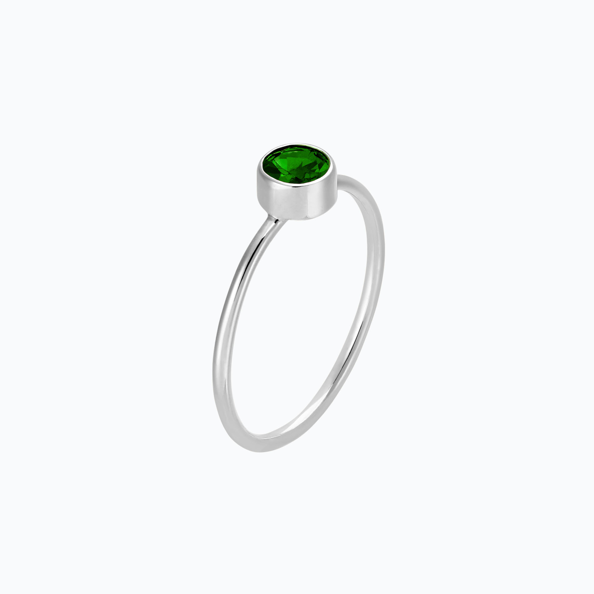 Solitaire Harmony Tsavorite 4.5 mm