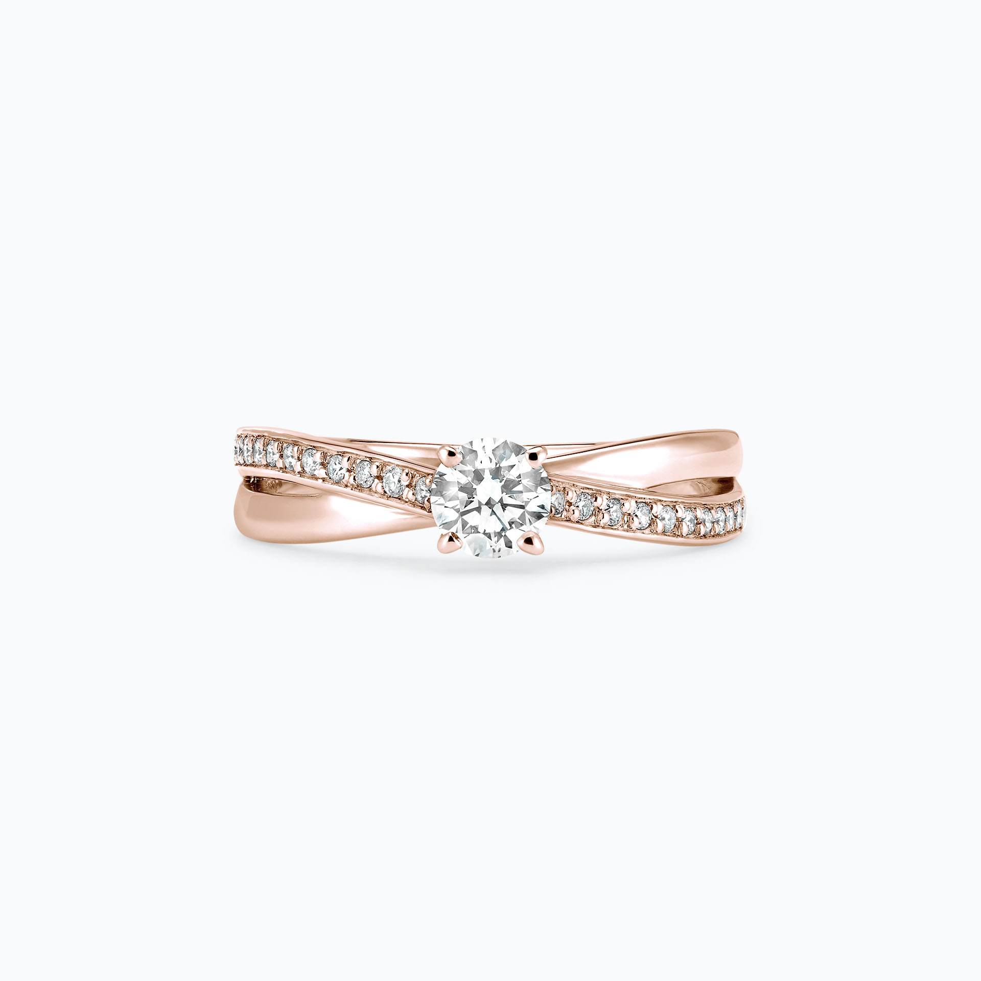 Solitaire Pavé Kokoro