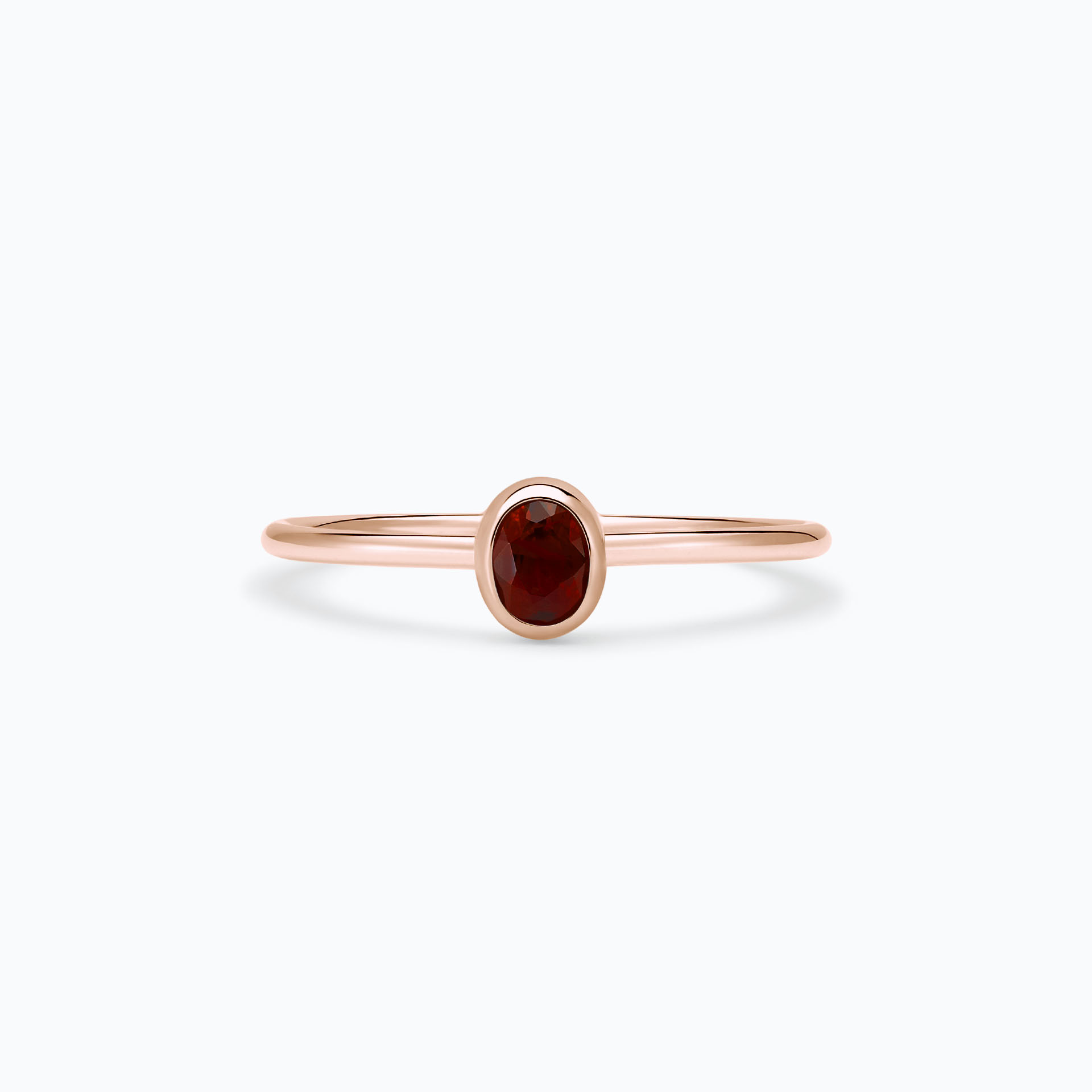 Solitaire Allure Grenat