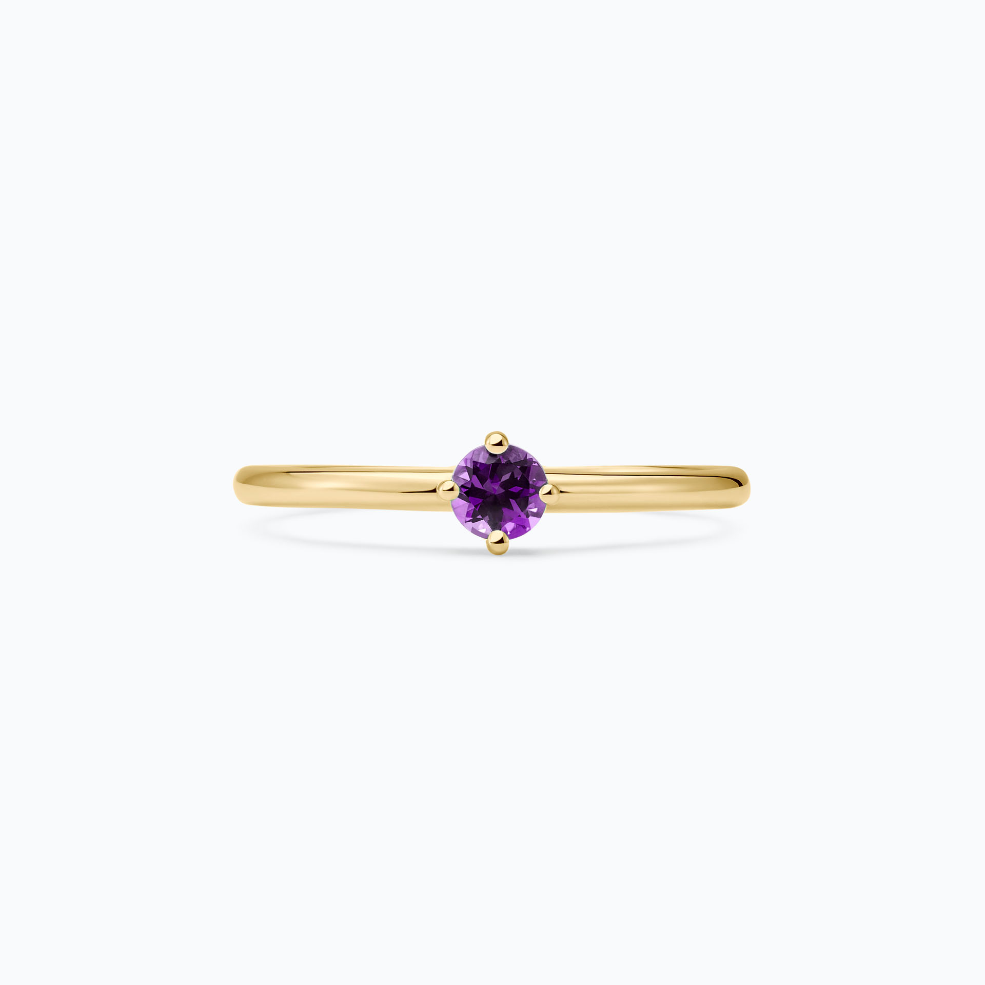 Solitaire Alva Améthyste 3.5 mm
