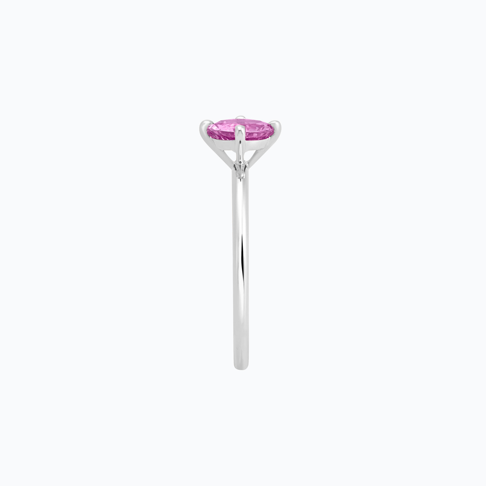 Solitaire Alva Saphir Rose 6 mm