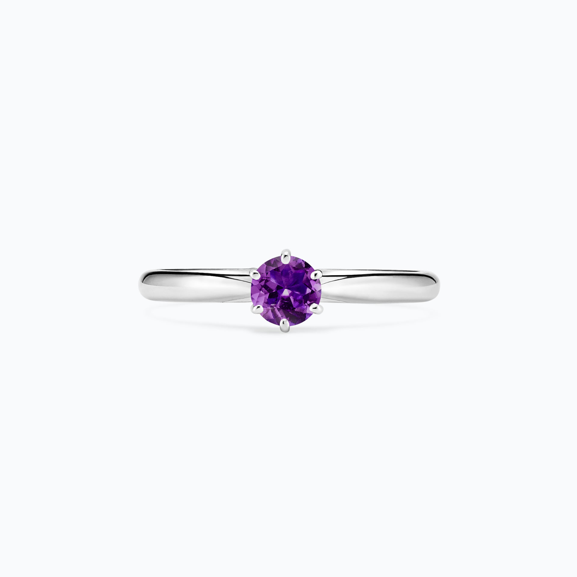 Solitaire Félicia Améthyste 4.5 mm