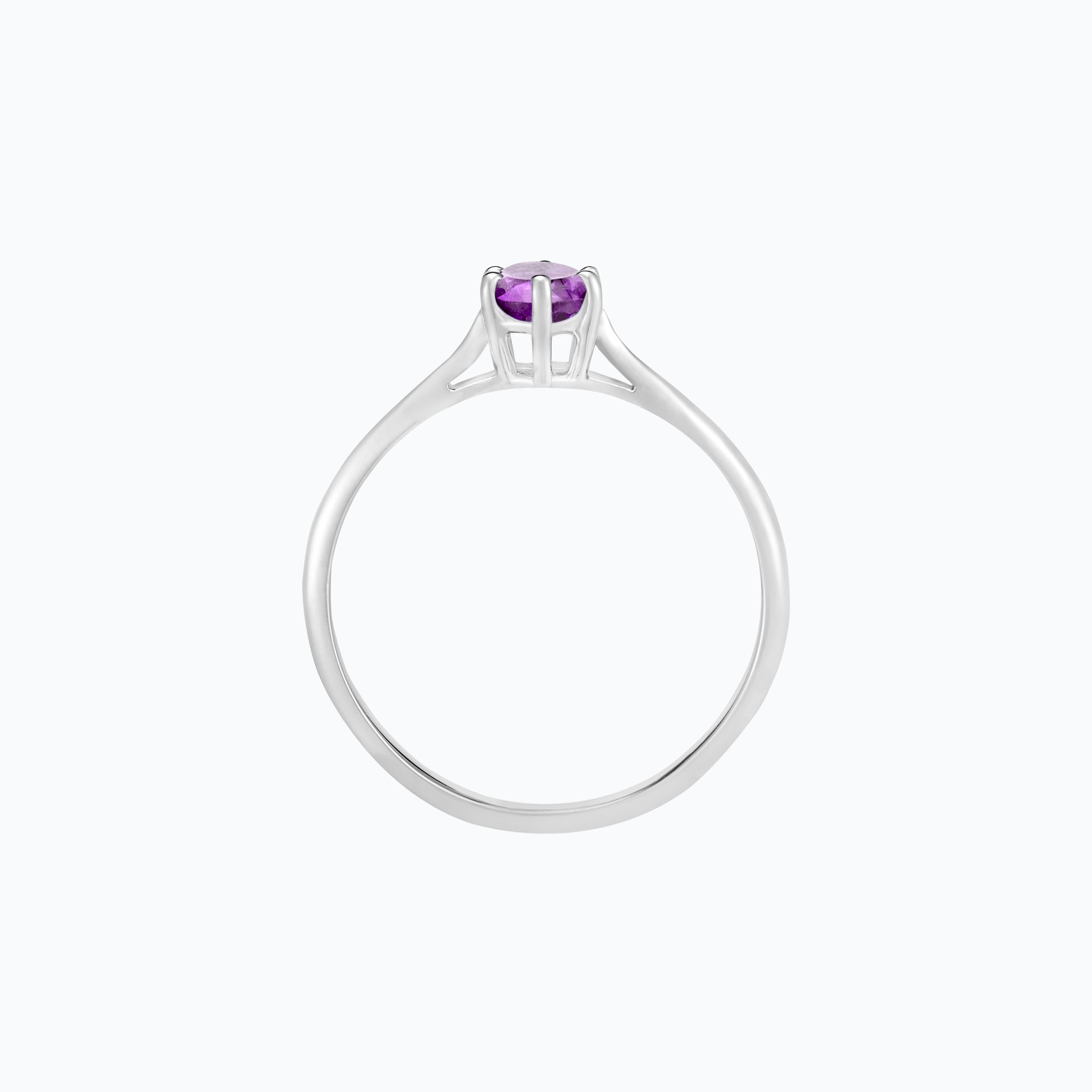 Solitaire Félicia Améthyste 4.5 mm