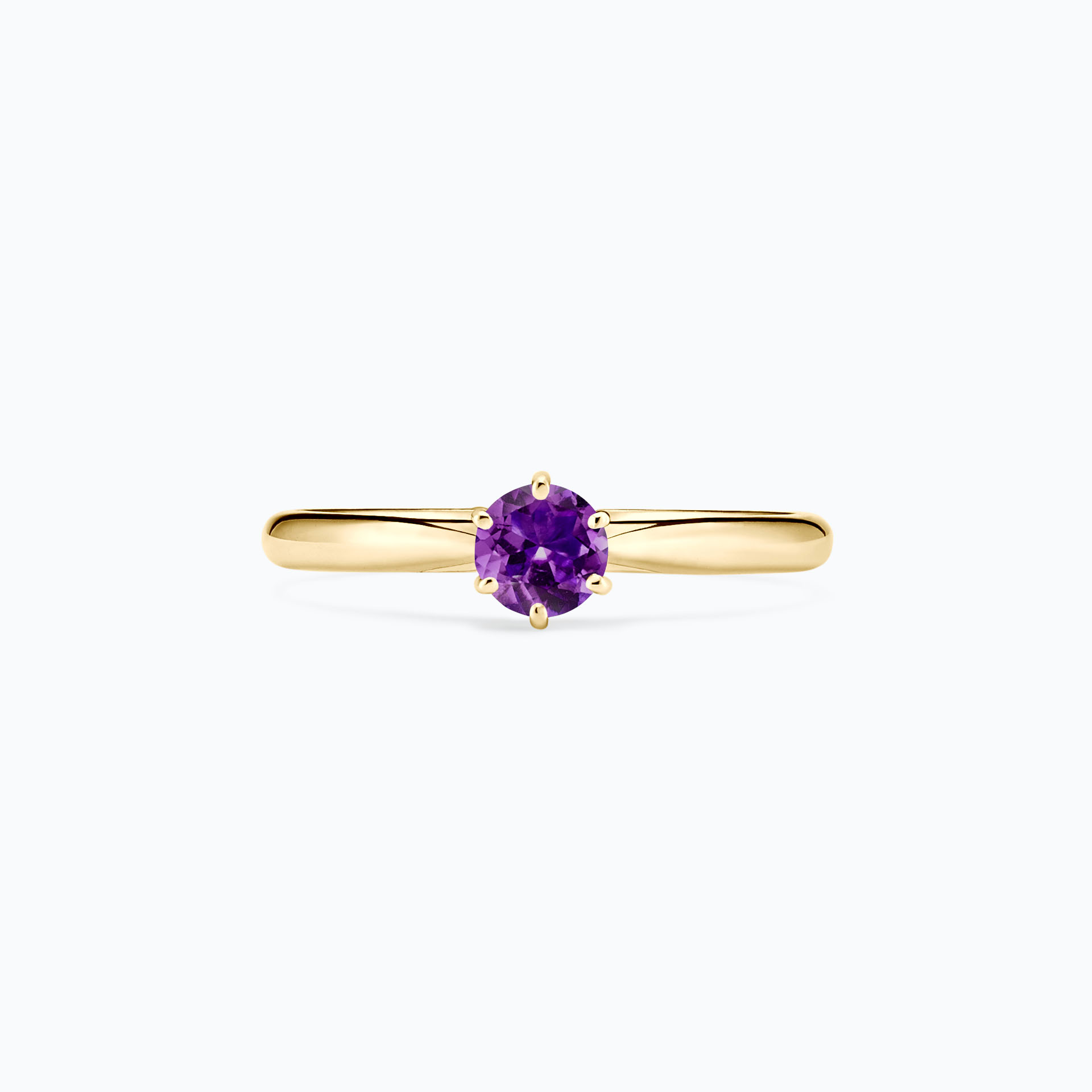 Solitaire Félicia Améthyste 4.5 mm