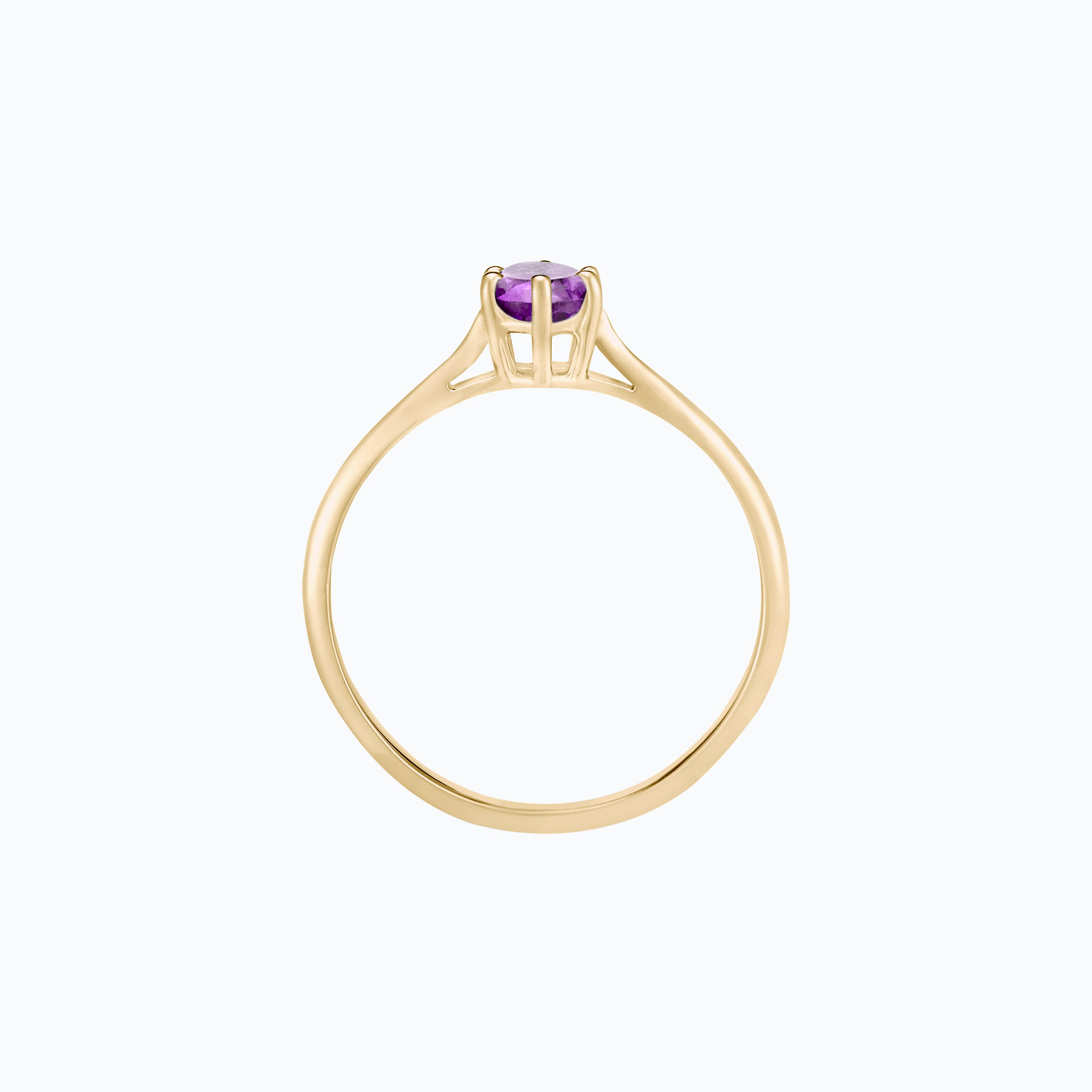 Solitaire Félicia Améthyste 4.5 mm