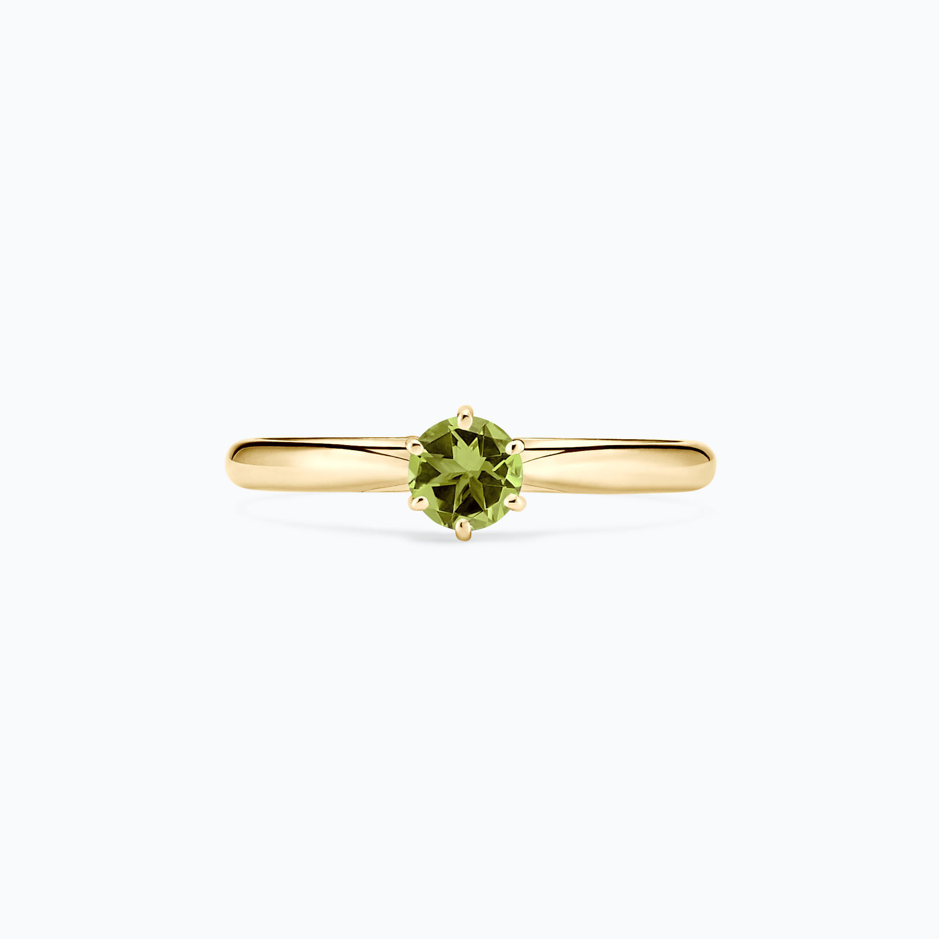 Solitaire Félicia Péridot 4.5 mm