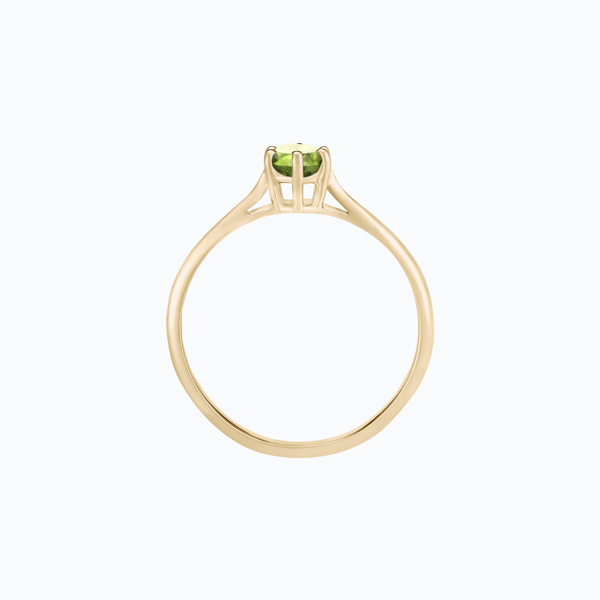 Solitaire Félicia Péridot 4.5 mm
