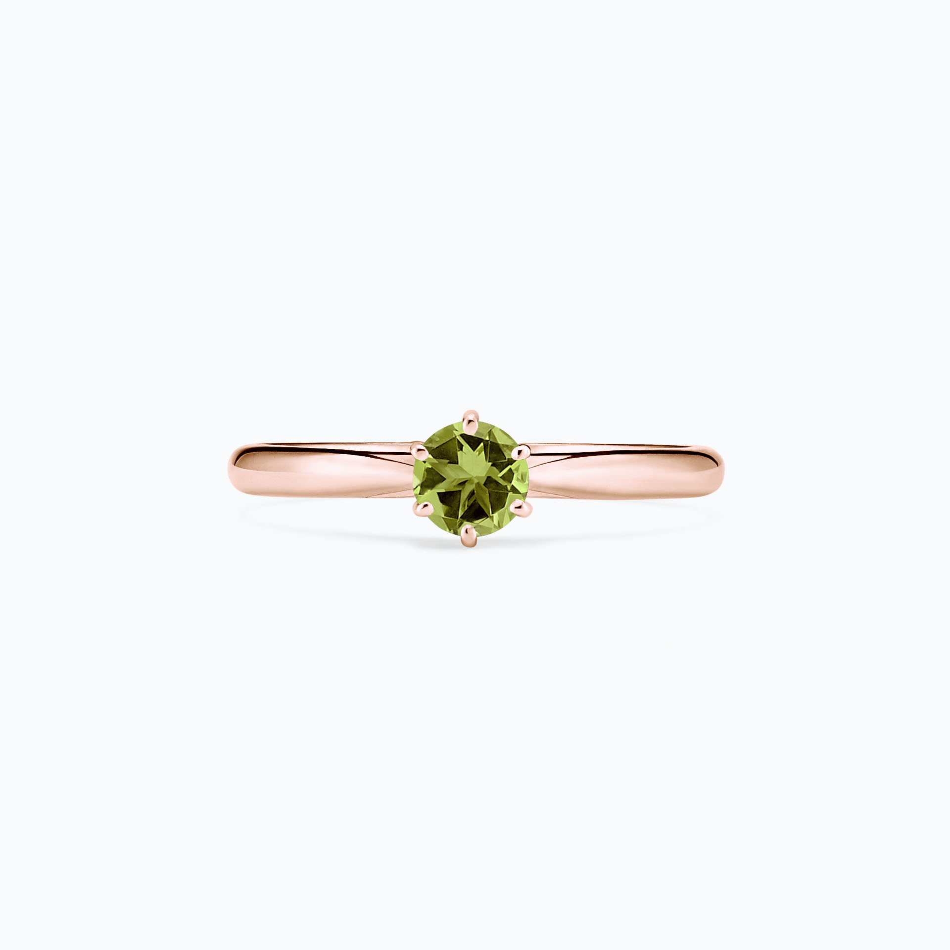 Solitaire Félicia Péridot 4.5 mm