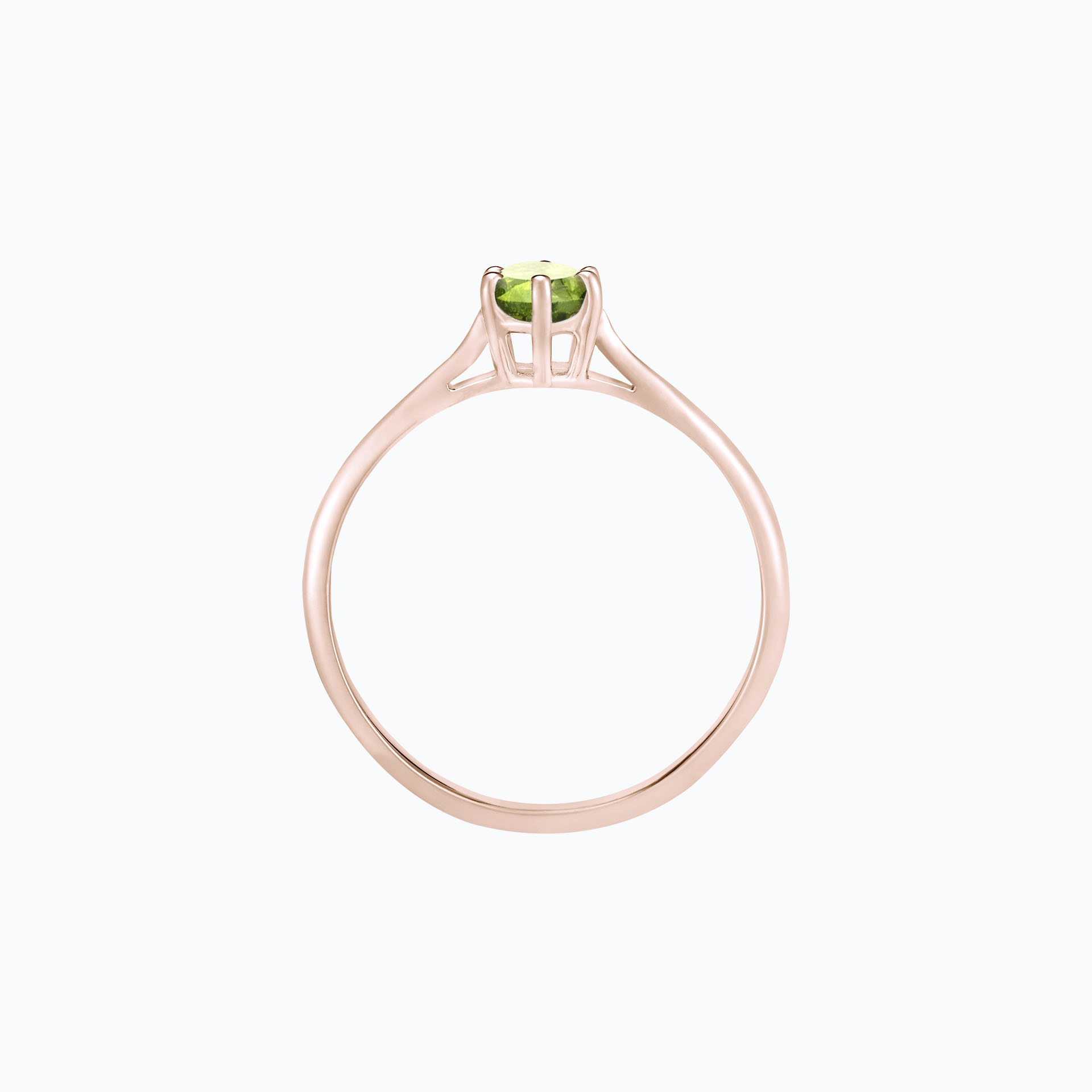 Solitaire Félicia Péridot 4.5 mm