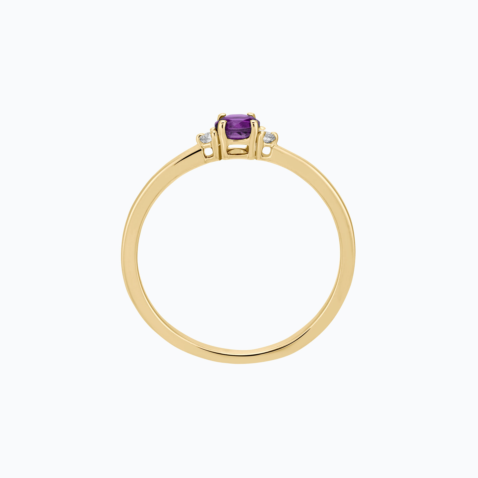 Solitaire Lolly Améthyste 3.5 mm