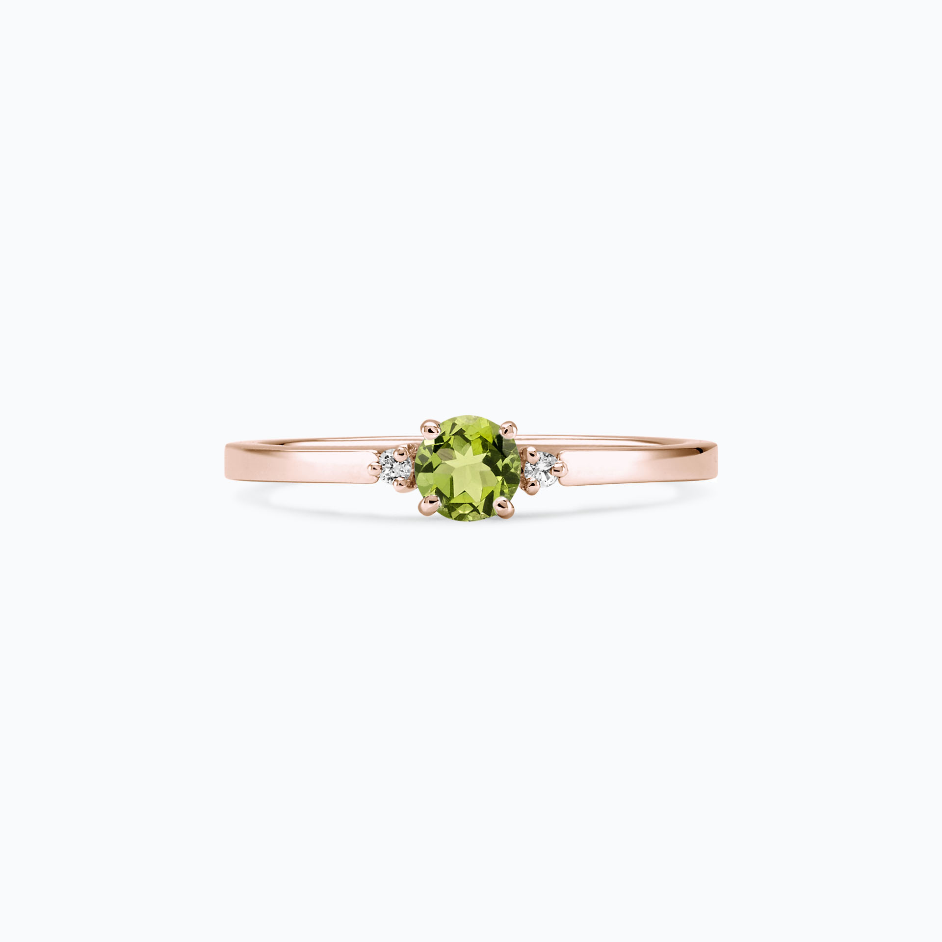 Solitaire Lolly Péridot 4.5 mm