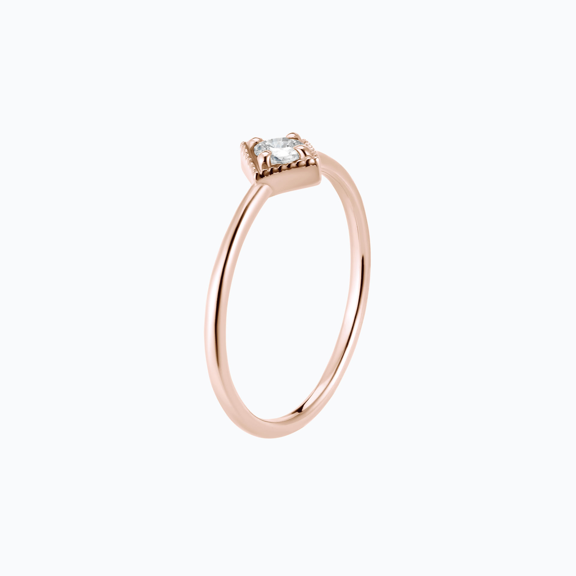 Solitaire Romy Millegrain Diamant de Synthèse