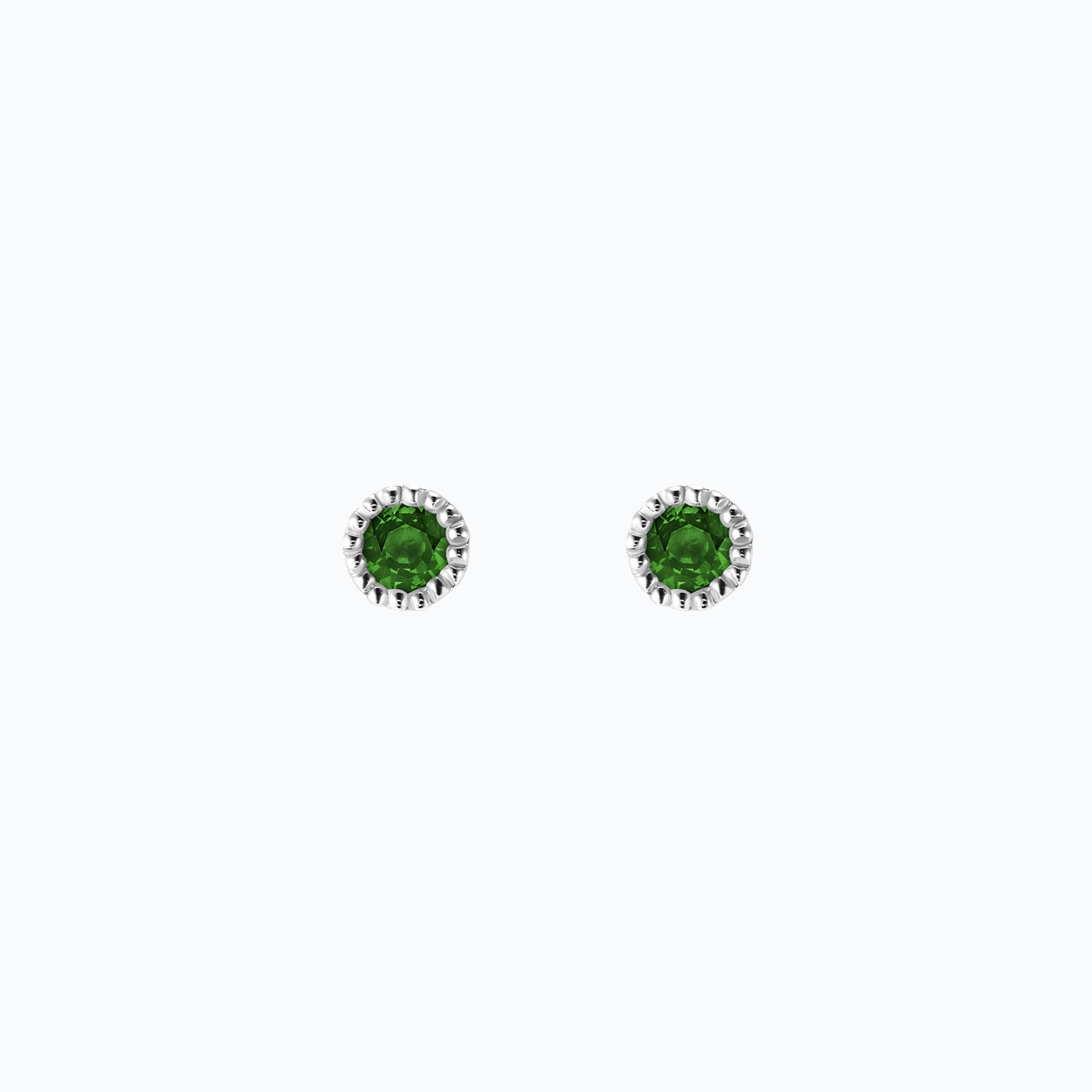 Boucles Faustine Tsavorite